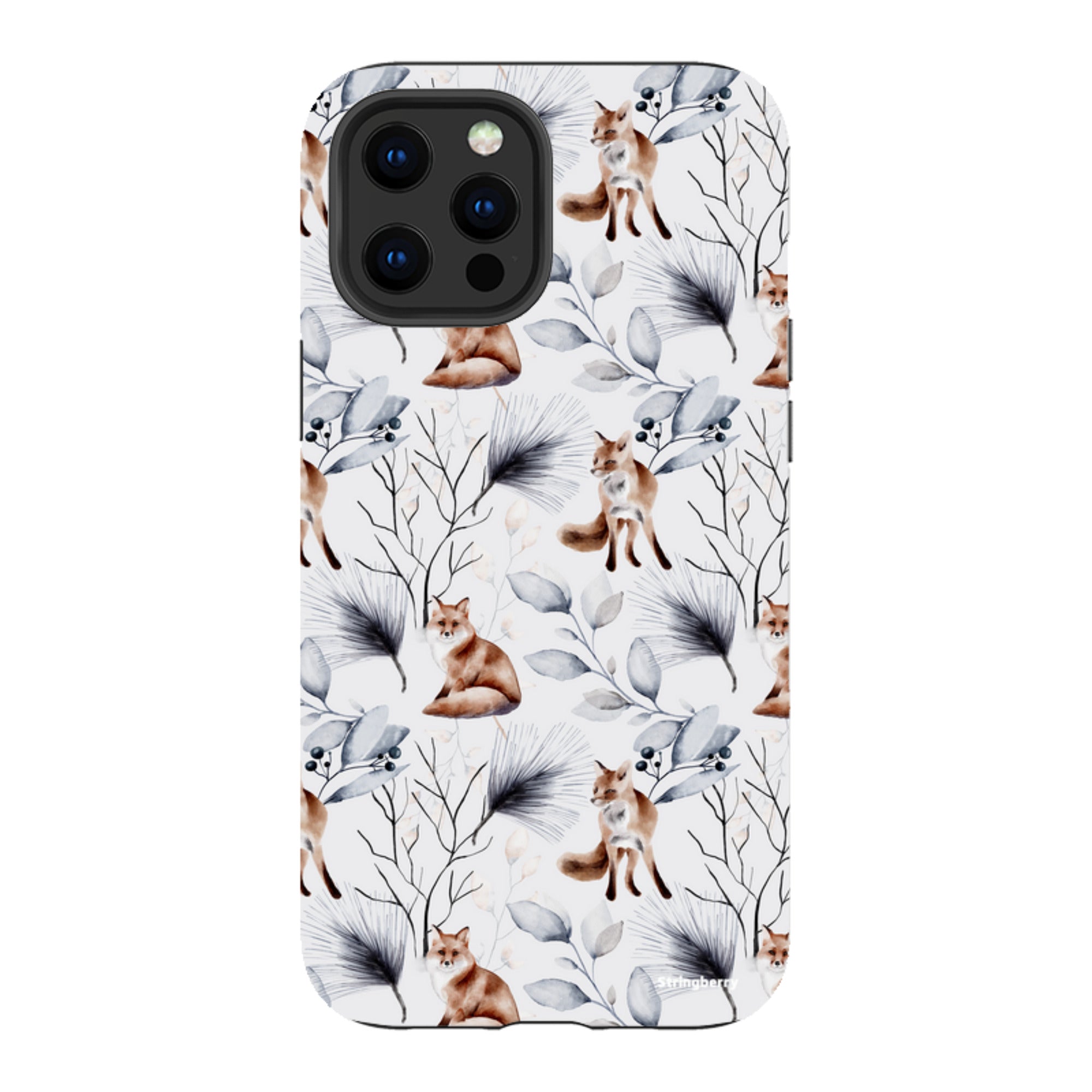 iPhone Tough Case - Foxy Xmas II