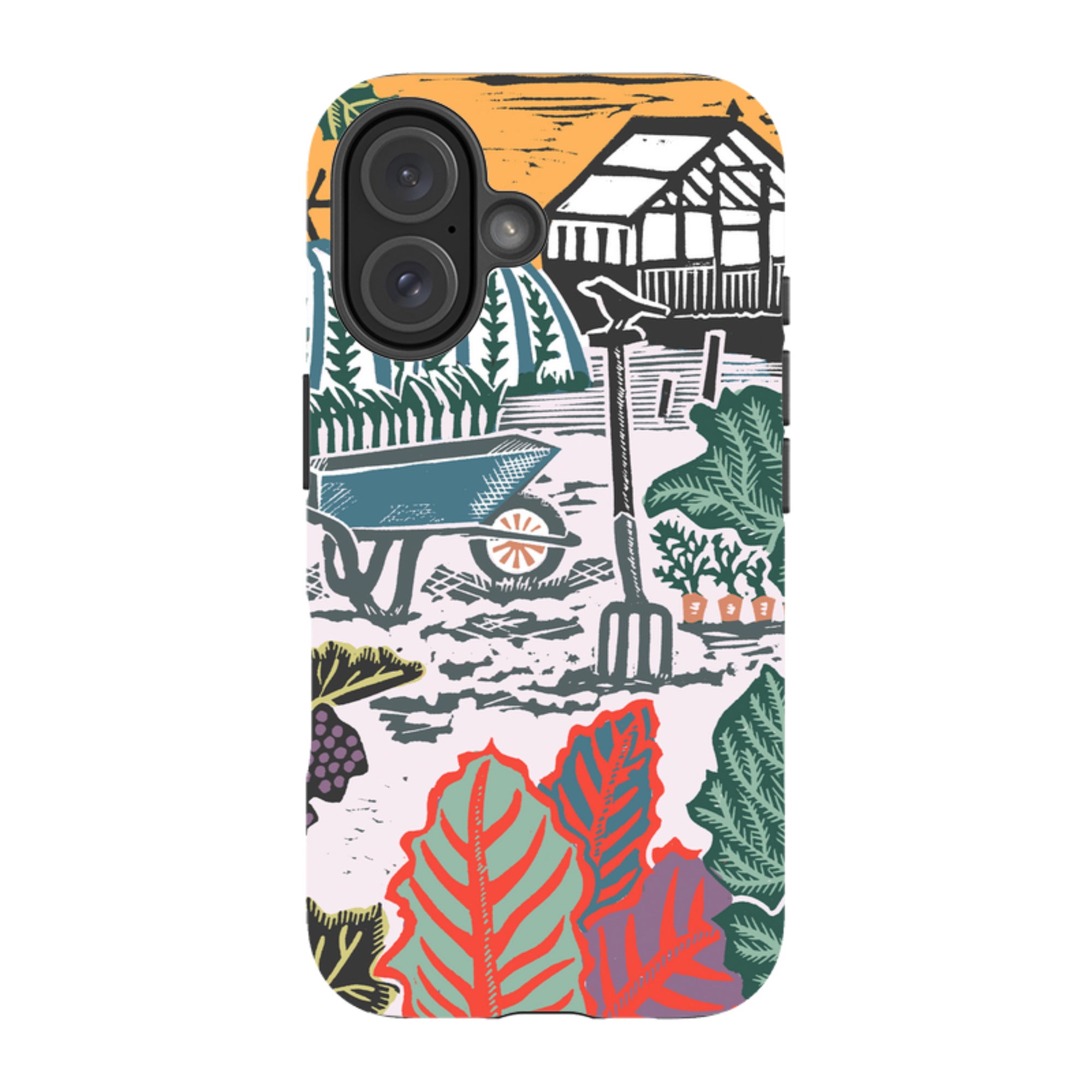iPhone Tough Case - Allotment By Kate Heiss