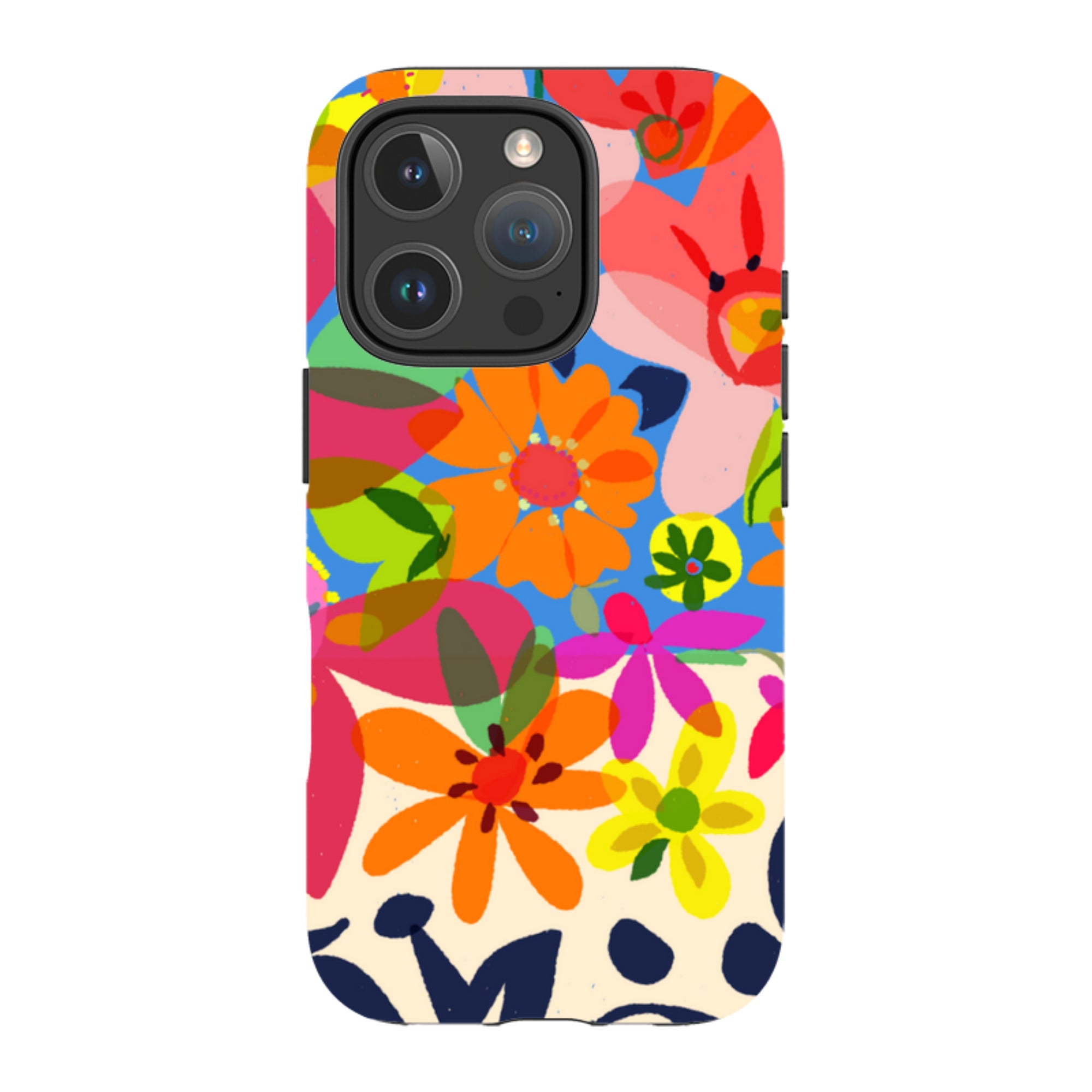 iPhone Tough Case - Beautiful Blooms By Sarah Campbell