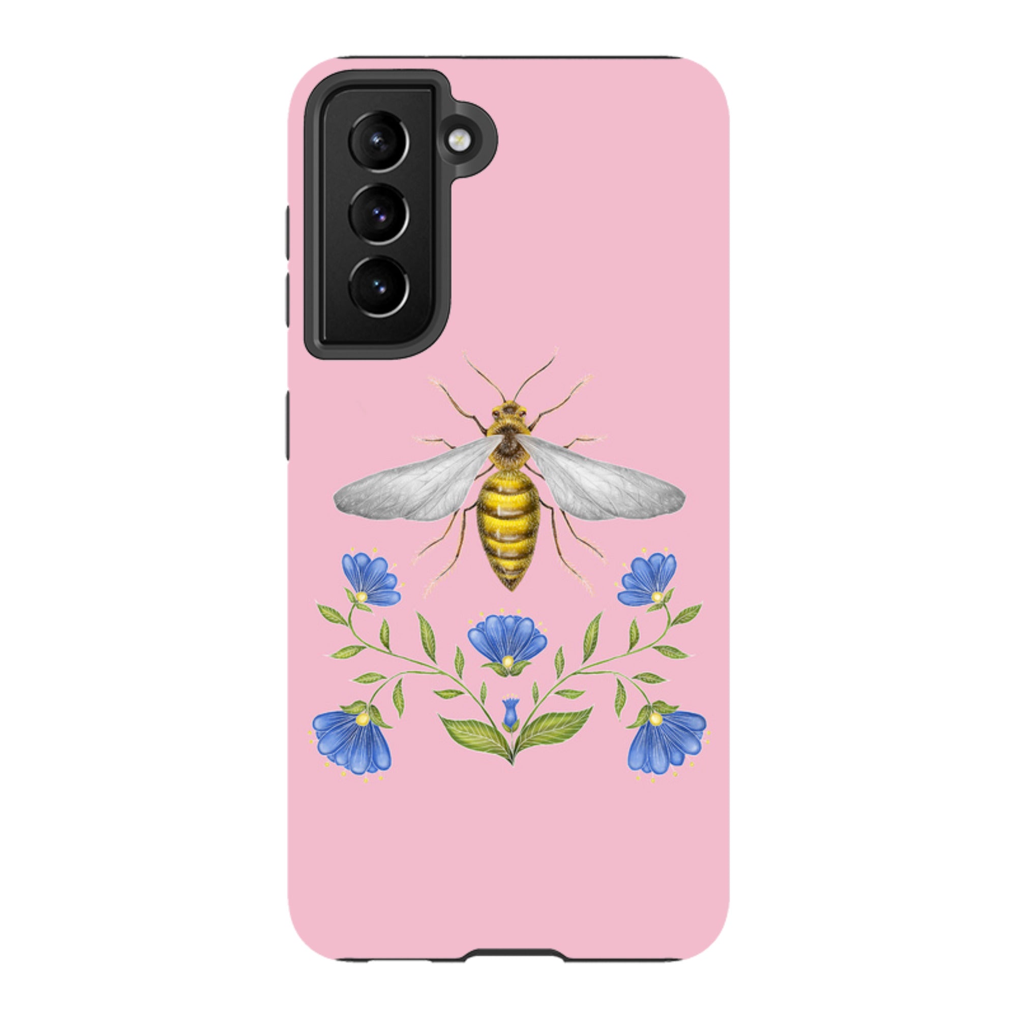 Samsung Tough Case - Wings Of Freedom Pink By Catherine Rowe