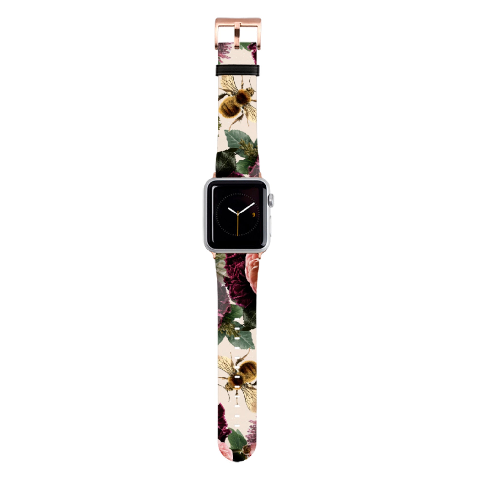 Entice Dark Apple Watch Strap