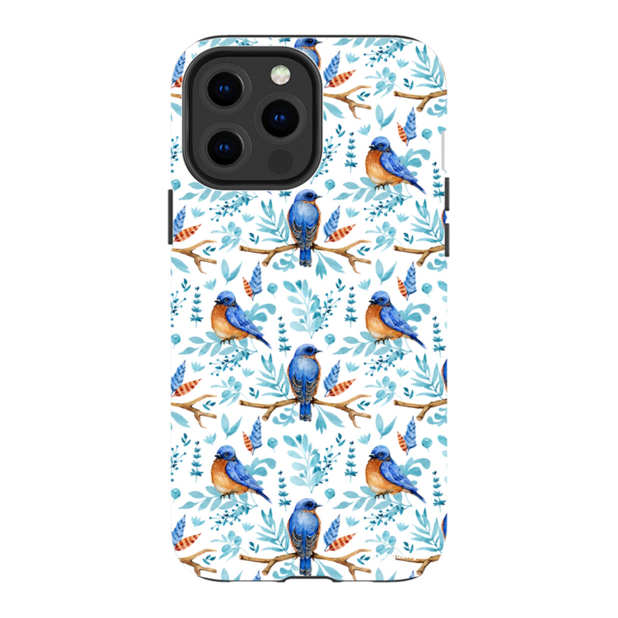 iPhone Tough Case - Bluebirds