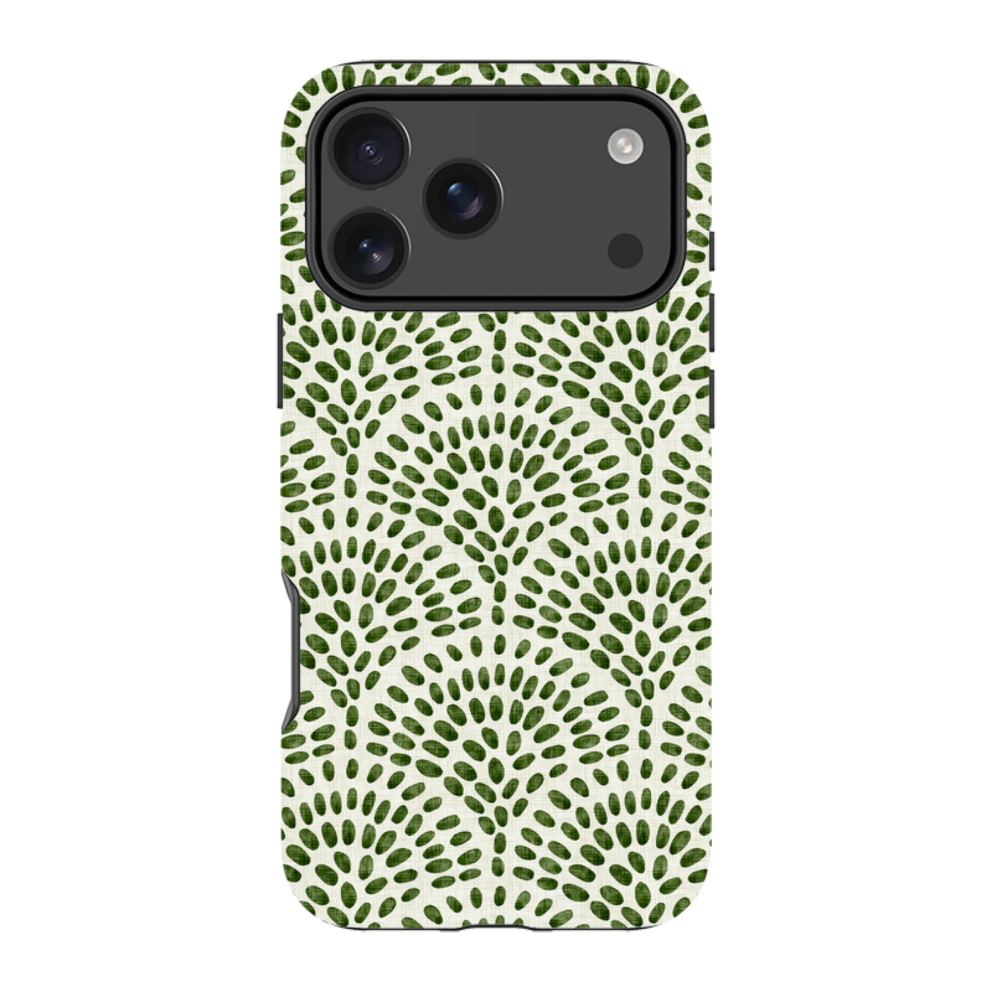 iPhone Tough Case - Scallop - Green By Katherine Quinn