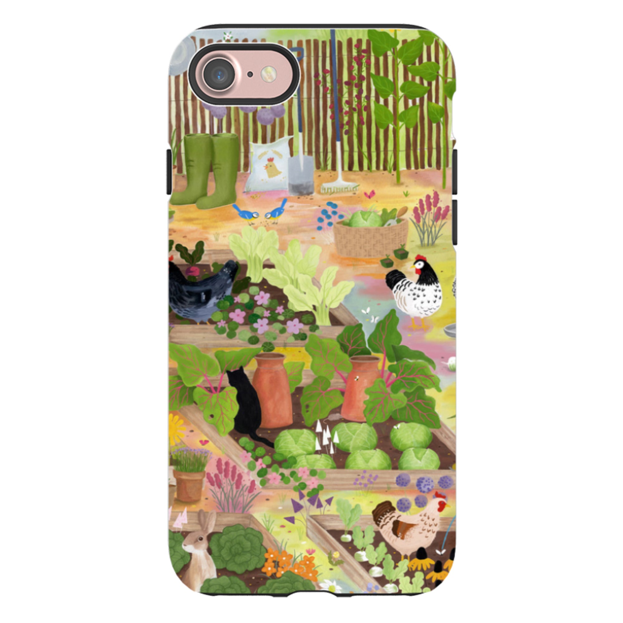 iPhone Tough Case - Home Grown II By Bex Parkin