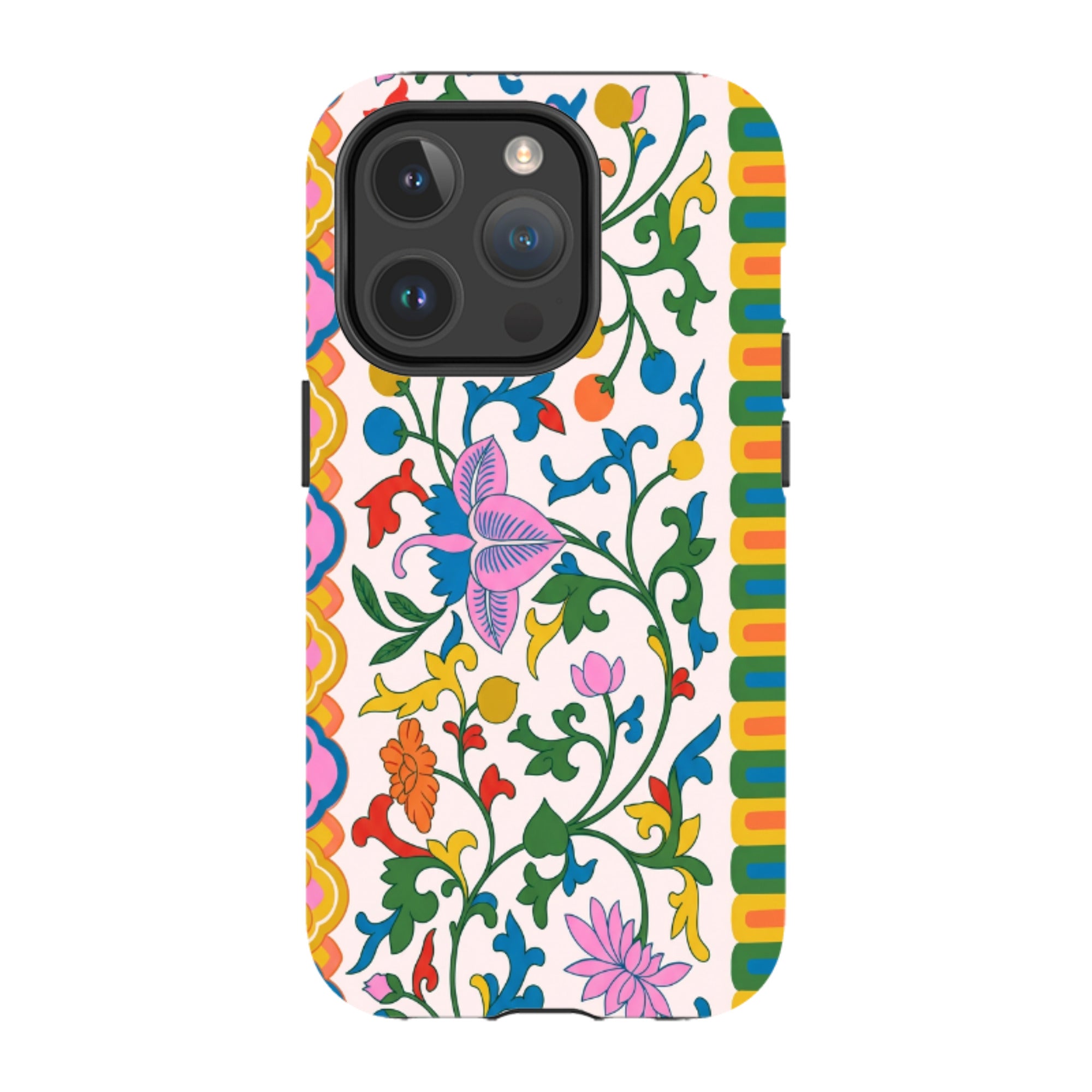 iPhone MagSafe Tough Case - Vintage Asian Silk Tapestry