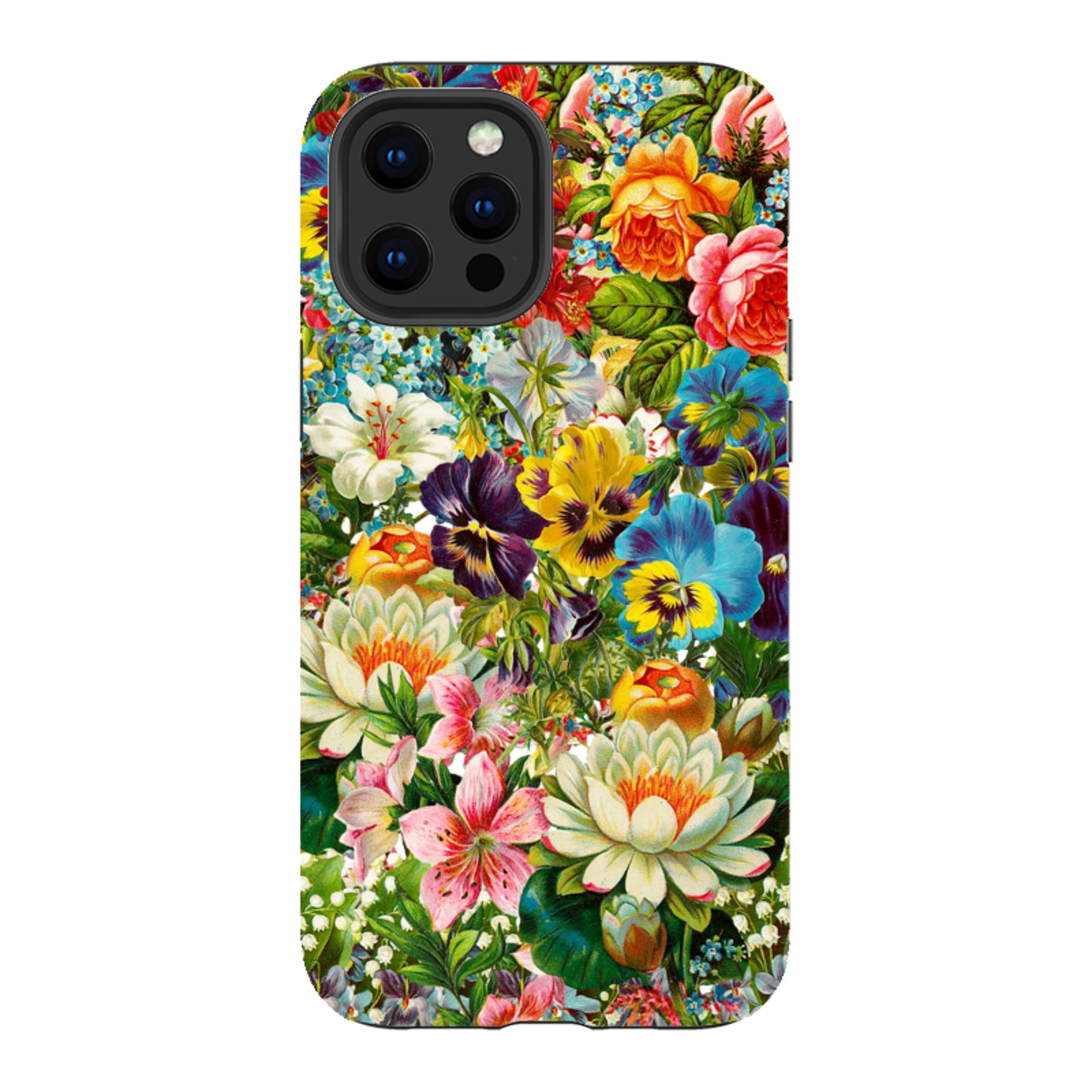 iPhone Tough Case - Floral Burst