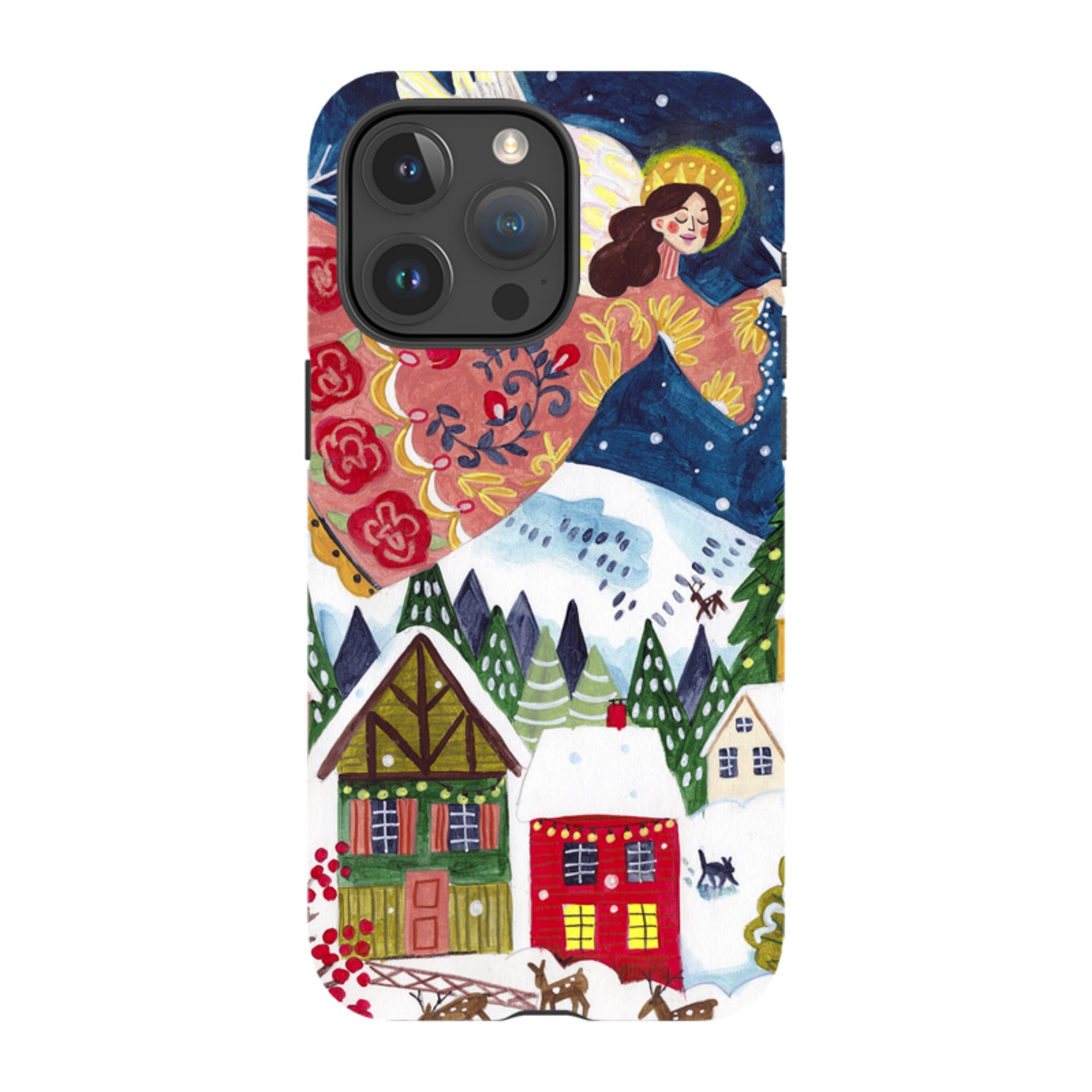 iPhone Tough Case - Angel By Caroline Bonne Muller