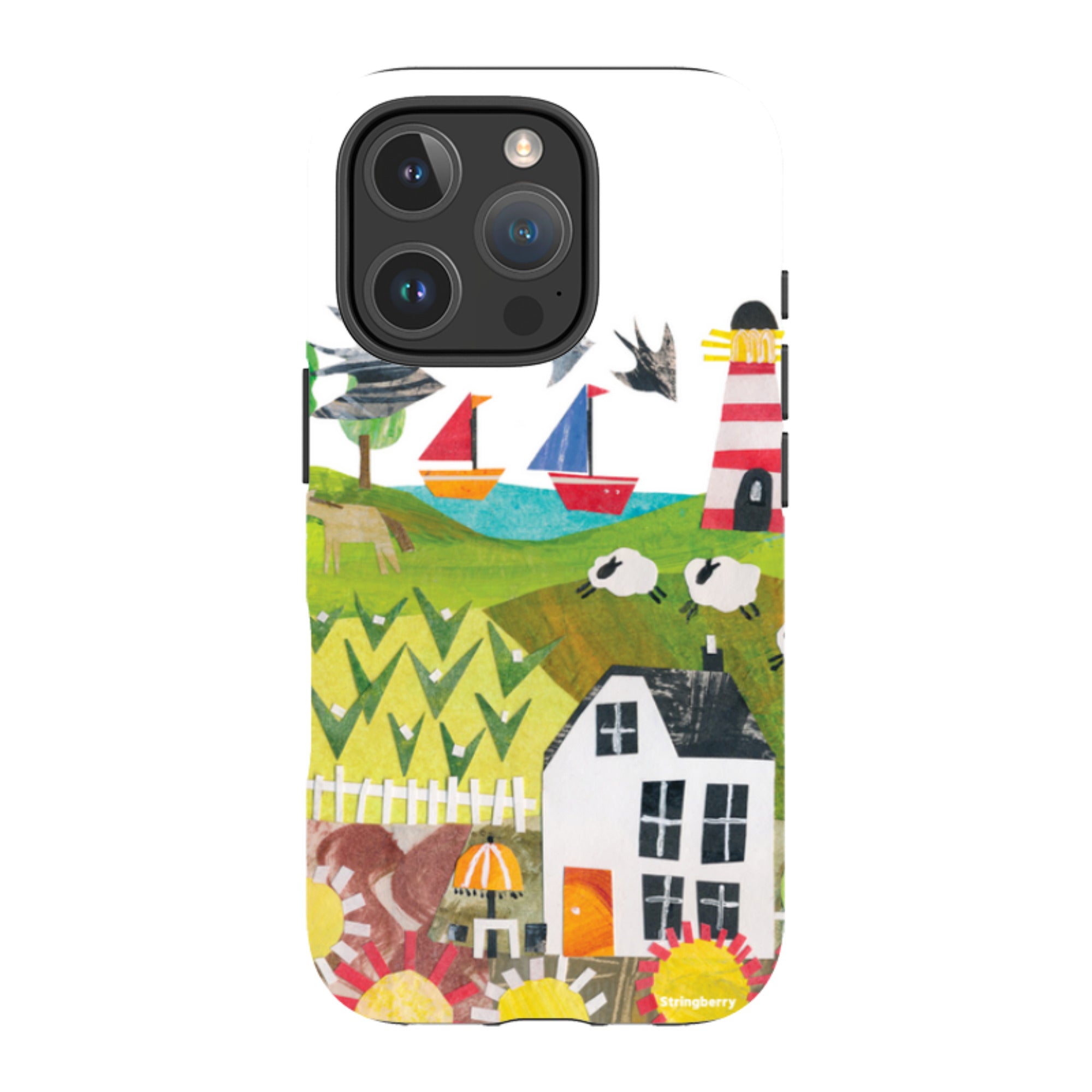 iPhone Tough Case - Countryscape I By Tracey English