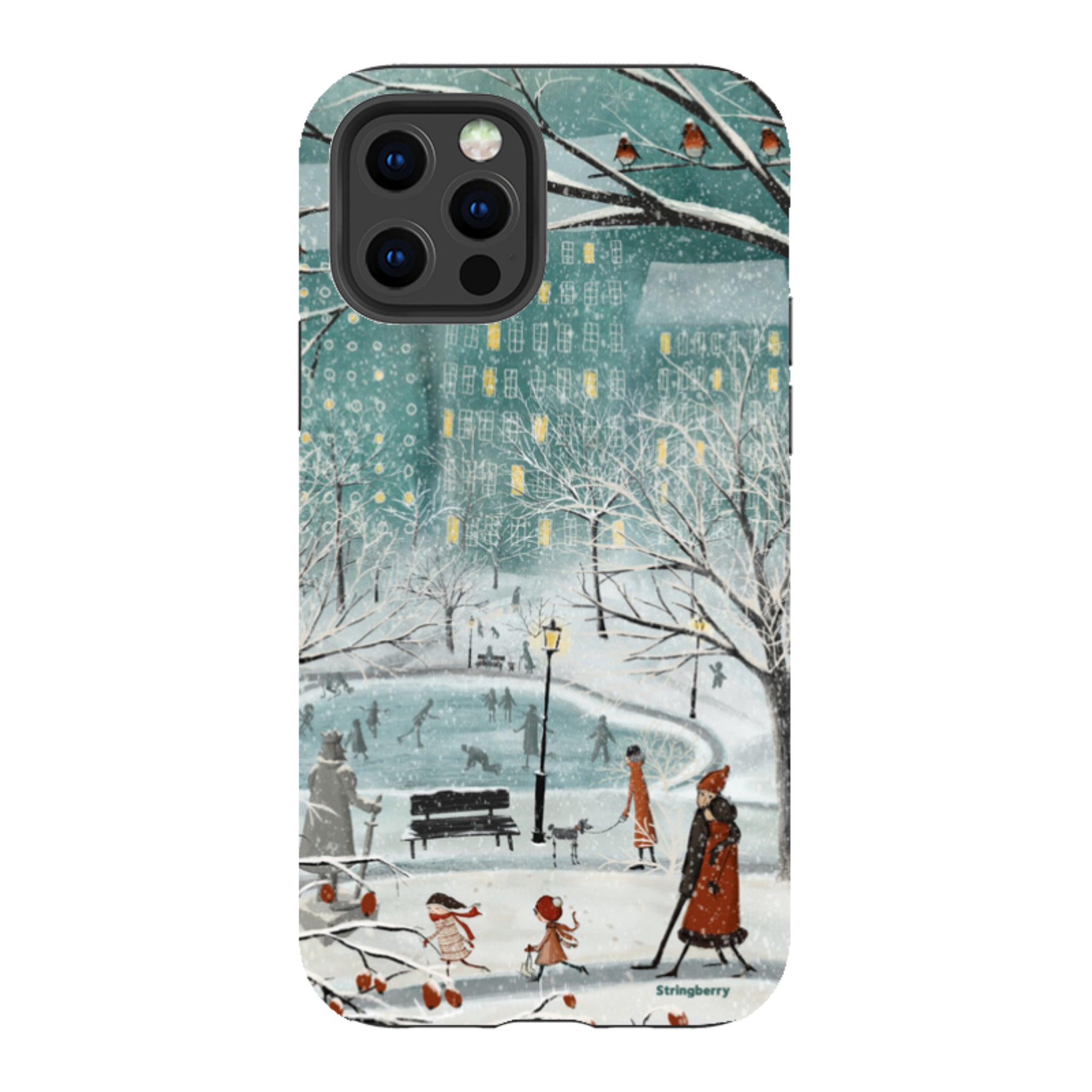 iPhone Tough Case - Walk In The Park By Maja Lindberg