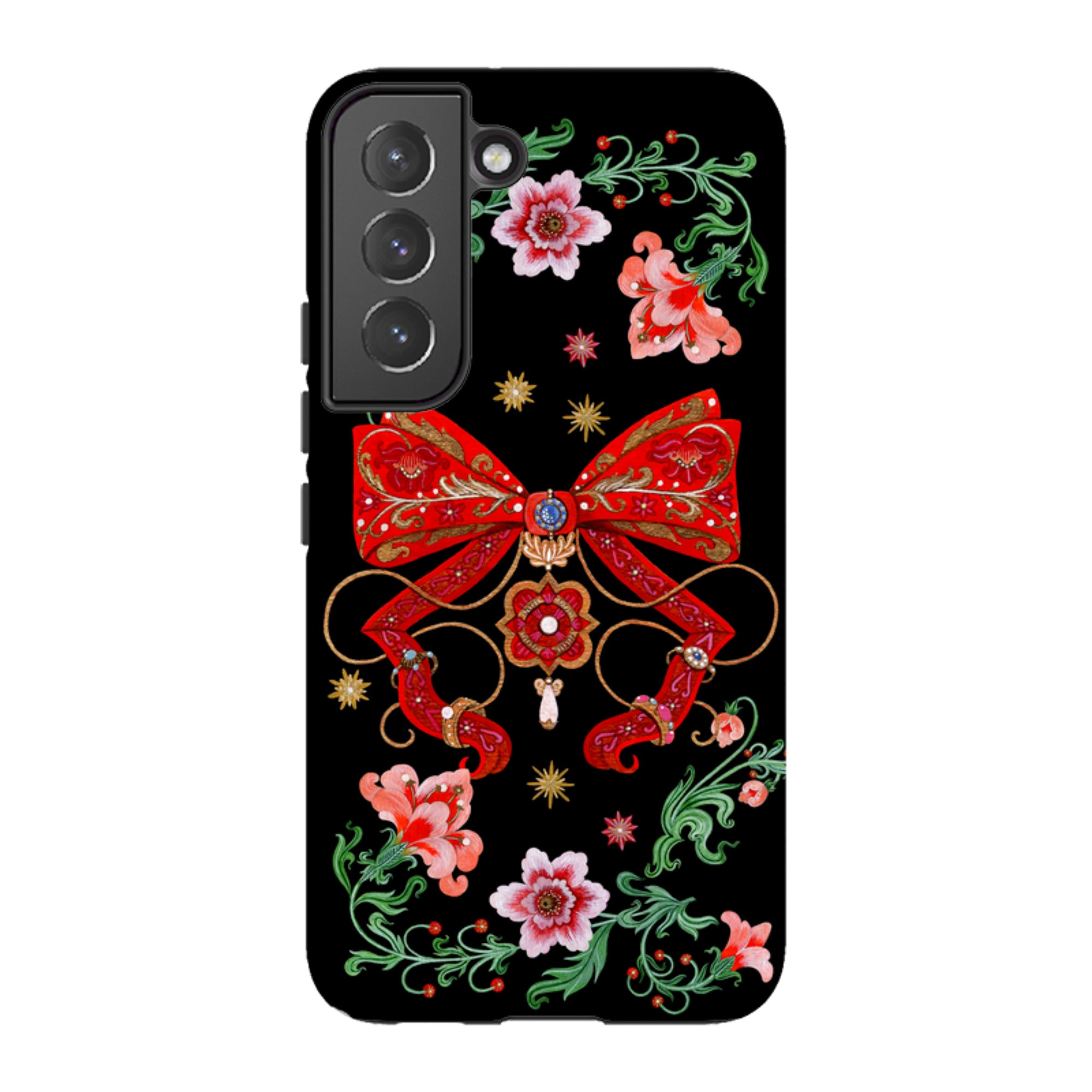 Samsung Tough  Case - Five Gold Ring By Maria Matos