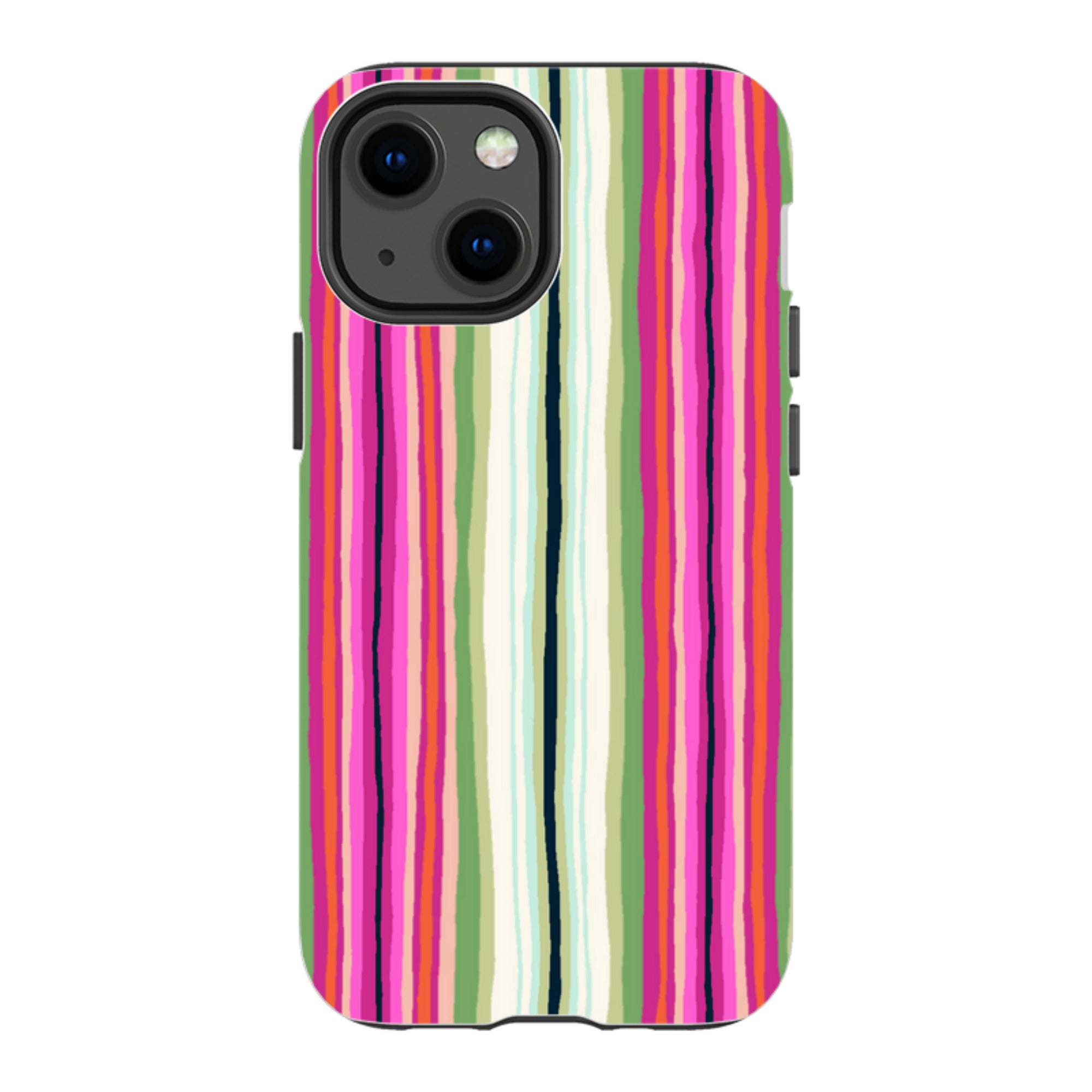 iPhone Tough Case - Atelier Stripe Windflower By Sarah Campbell