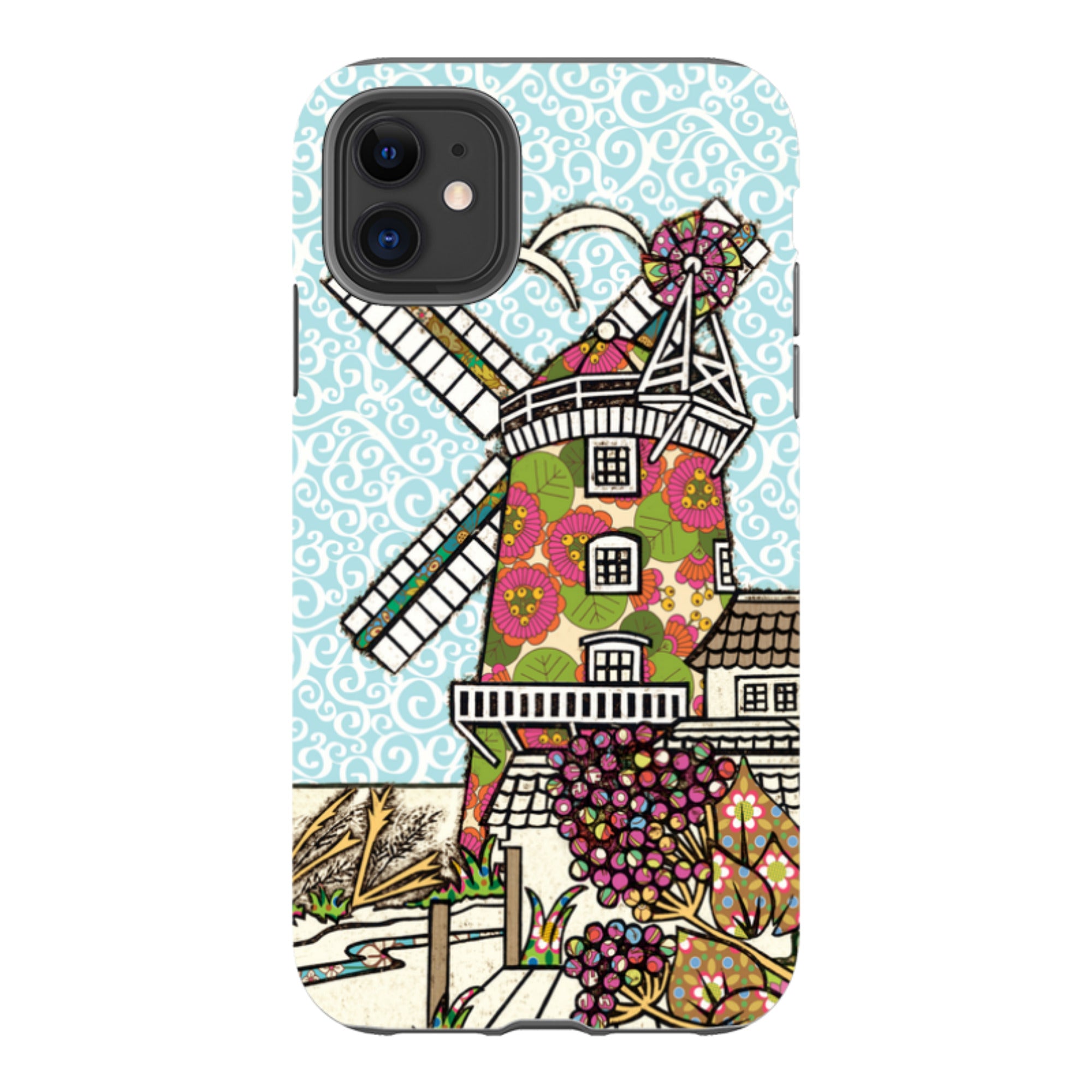 iPhone Tough Case - Cley Windmill By Amelia Bowman