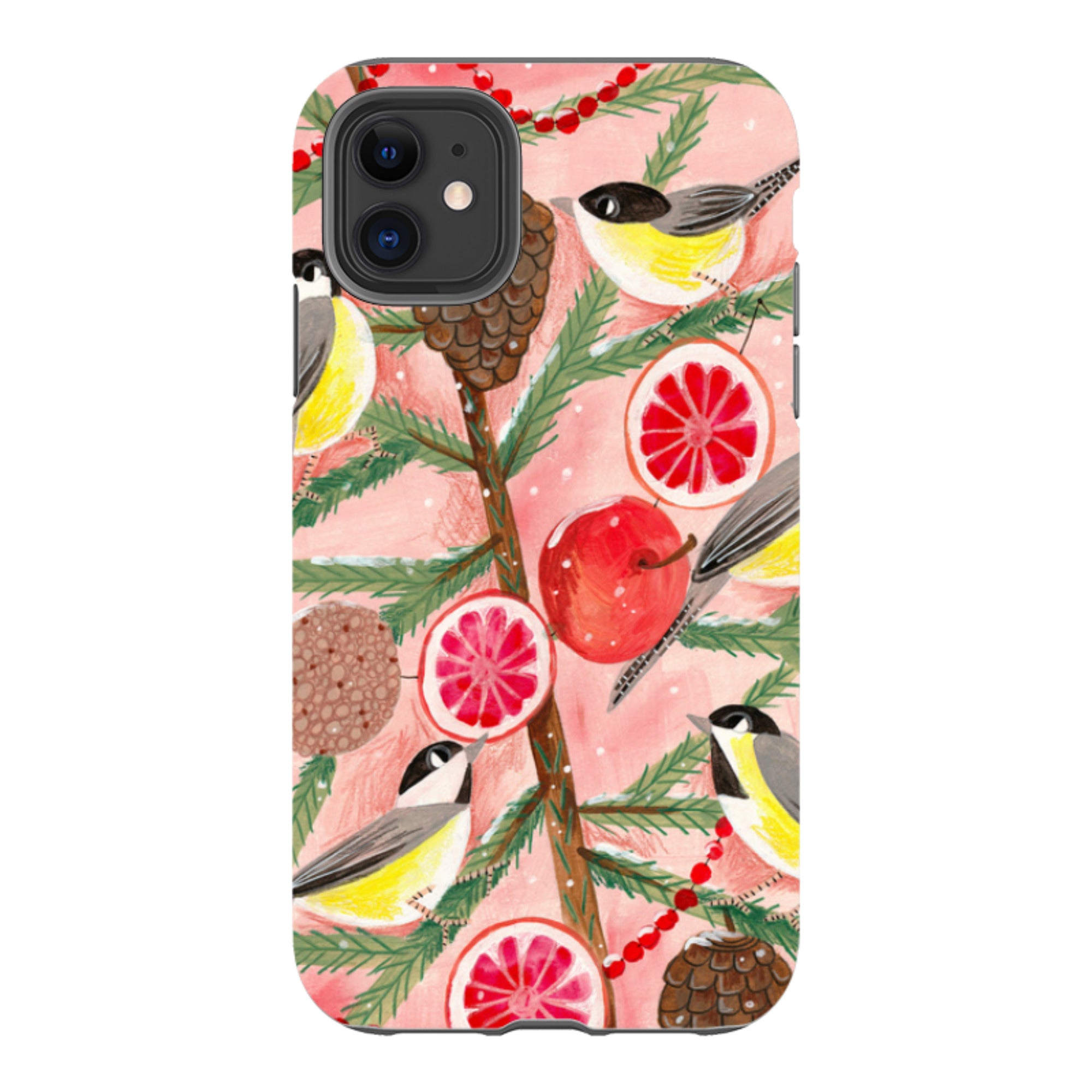 iPhone Tough Case - Chickadee By Caroline Bonne Muller