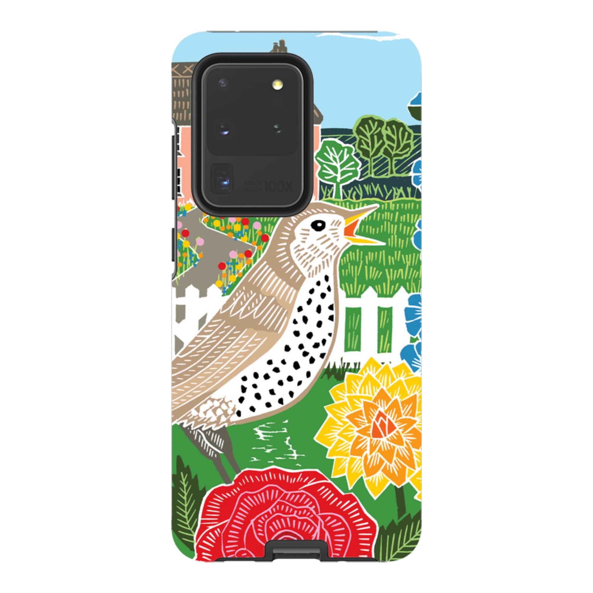 Samsung Tough Case - Cottage Garden By Kate Heiss