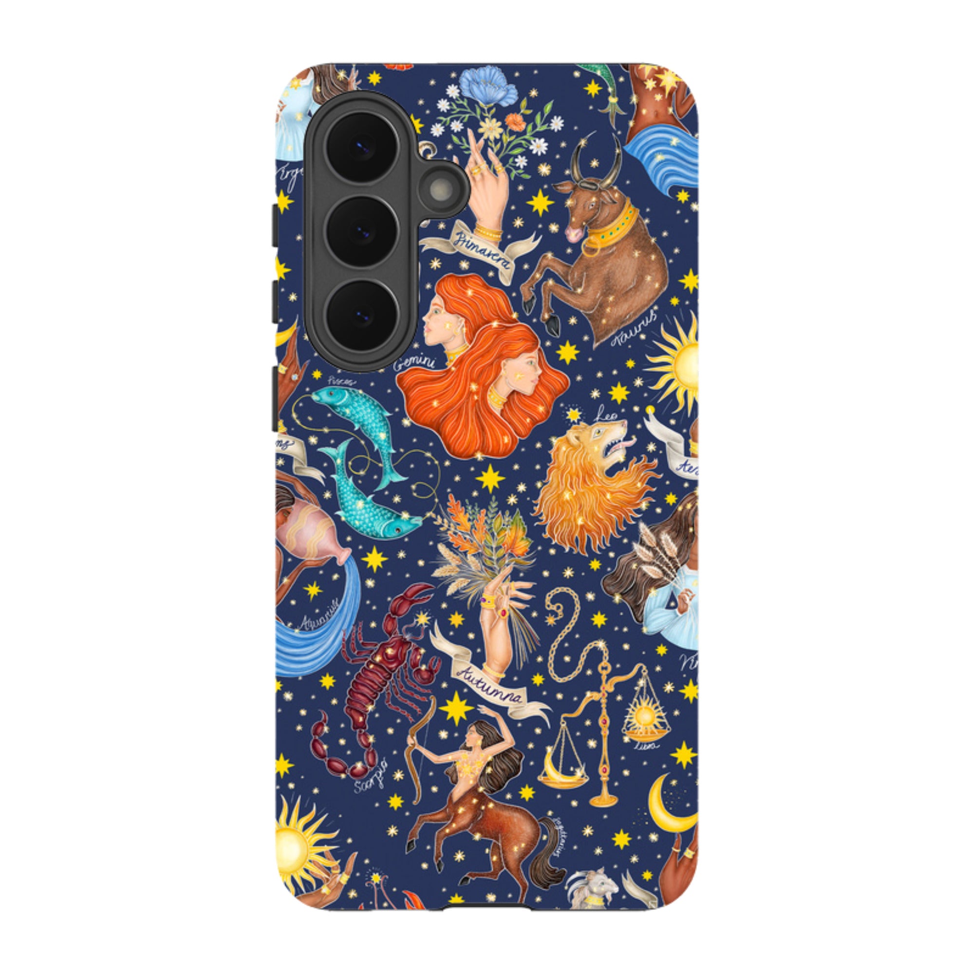 Samsung Tough Case - Zodiac Composite By Catherine Rowe
