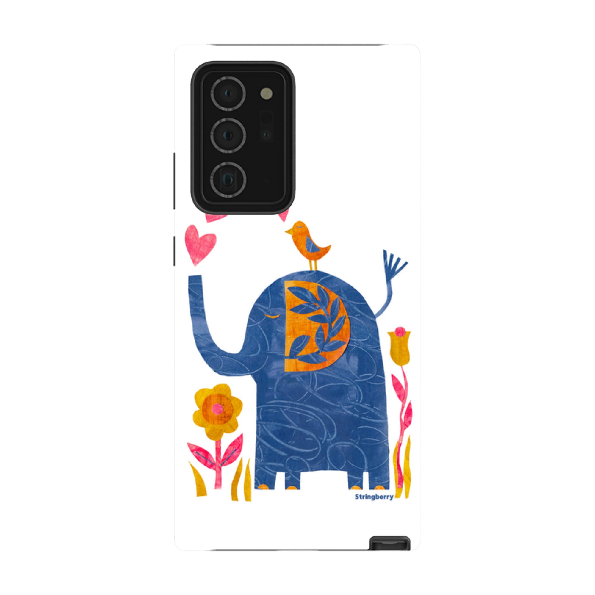 Samsung Tough Case - Elephant In Love By Tracey English