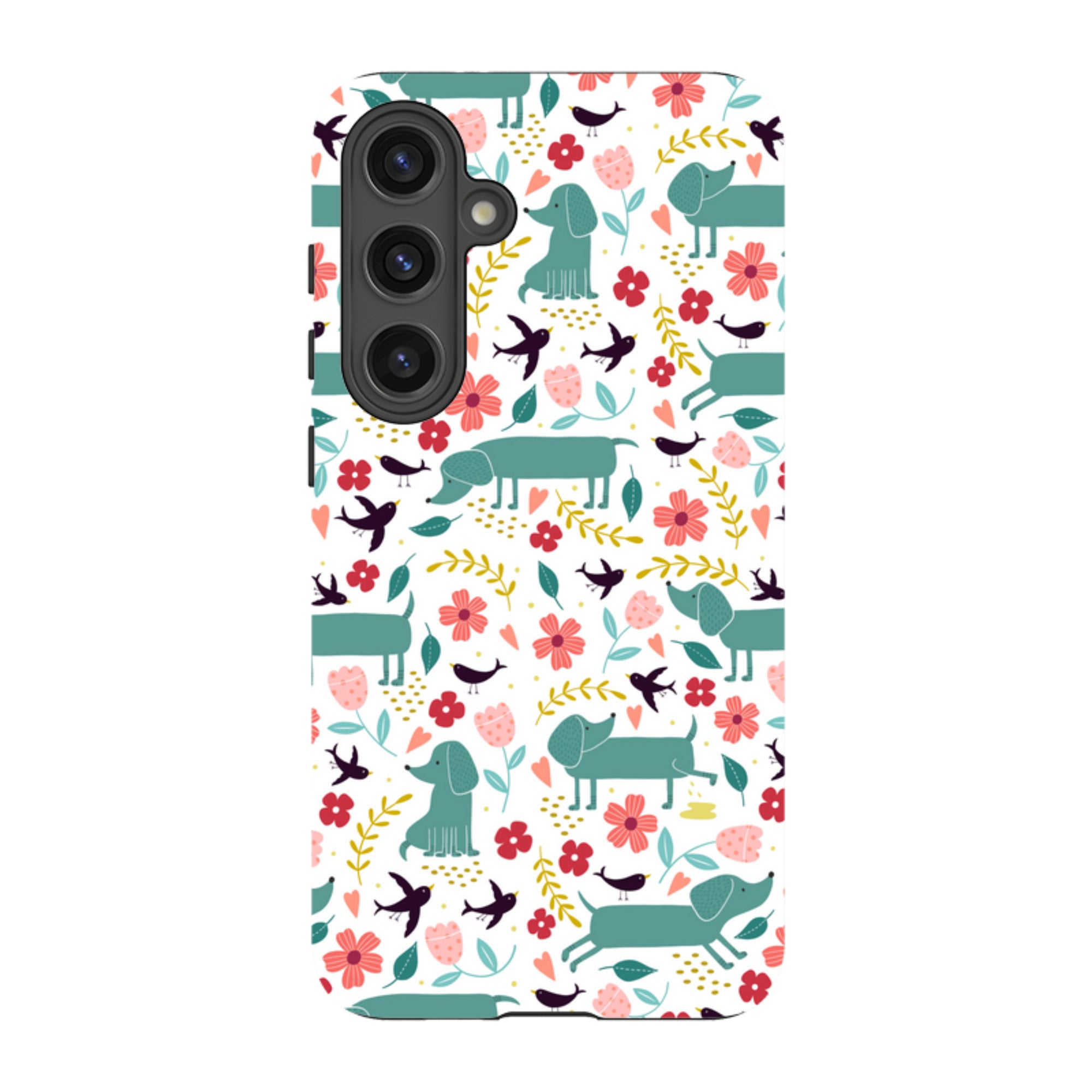 Samsung Tough Case - Cheek Dachshunds By Suzy Taylor