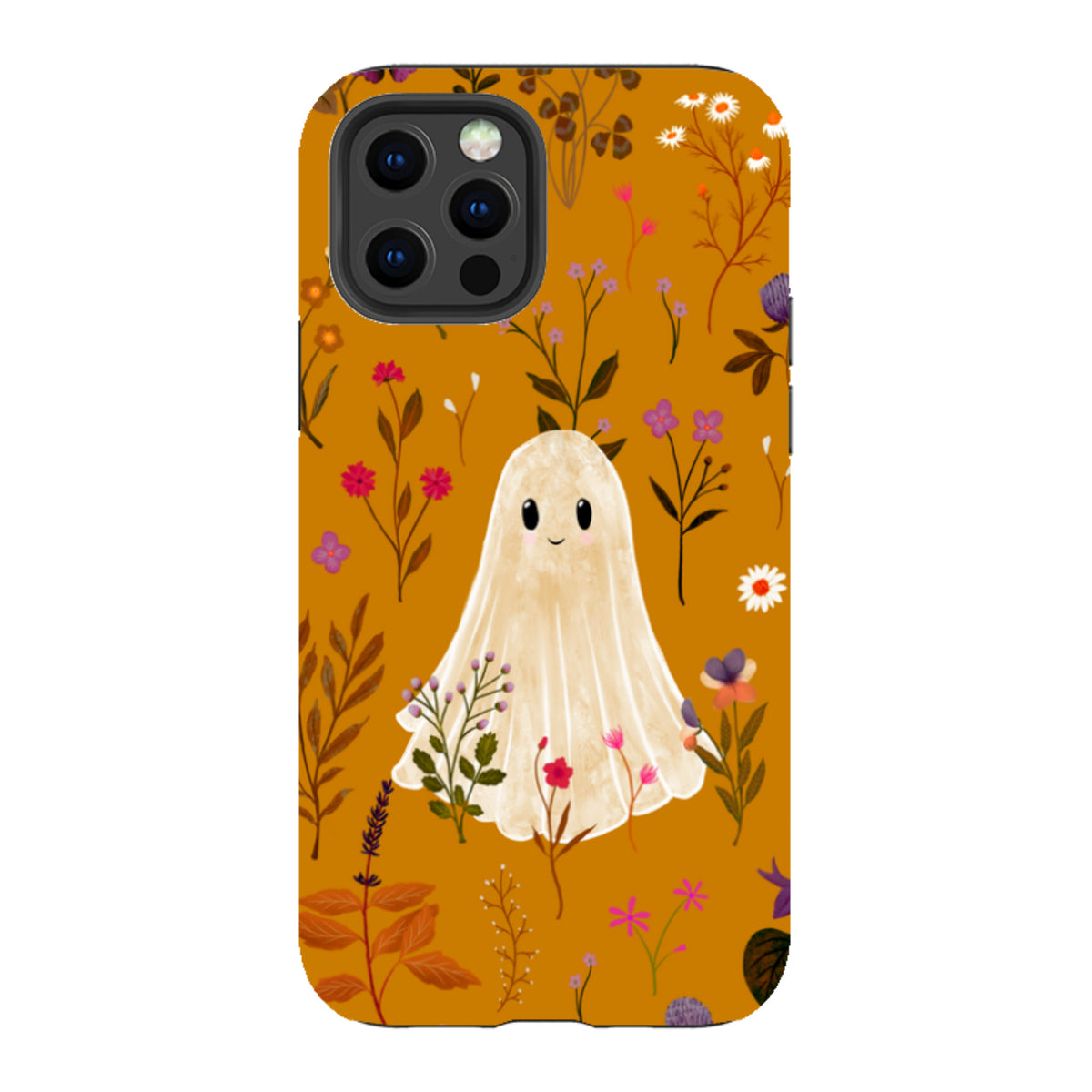iPhone Tough Case - Ghost in the Garden - Spice Multi By Katherine Quinn