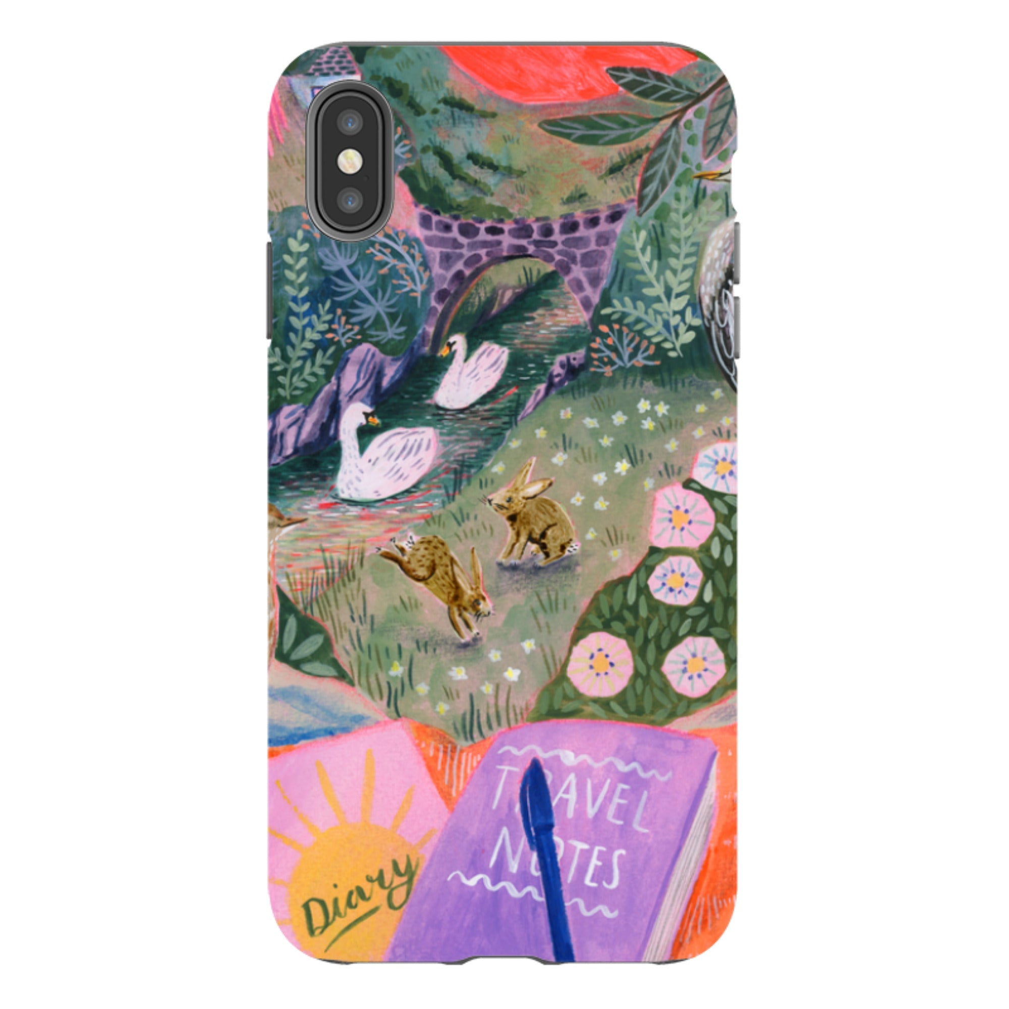 iPhone Tough Case - Wanderlust Camping Trip By Lee Foster Wilson
