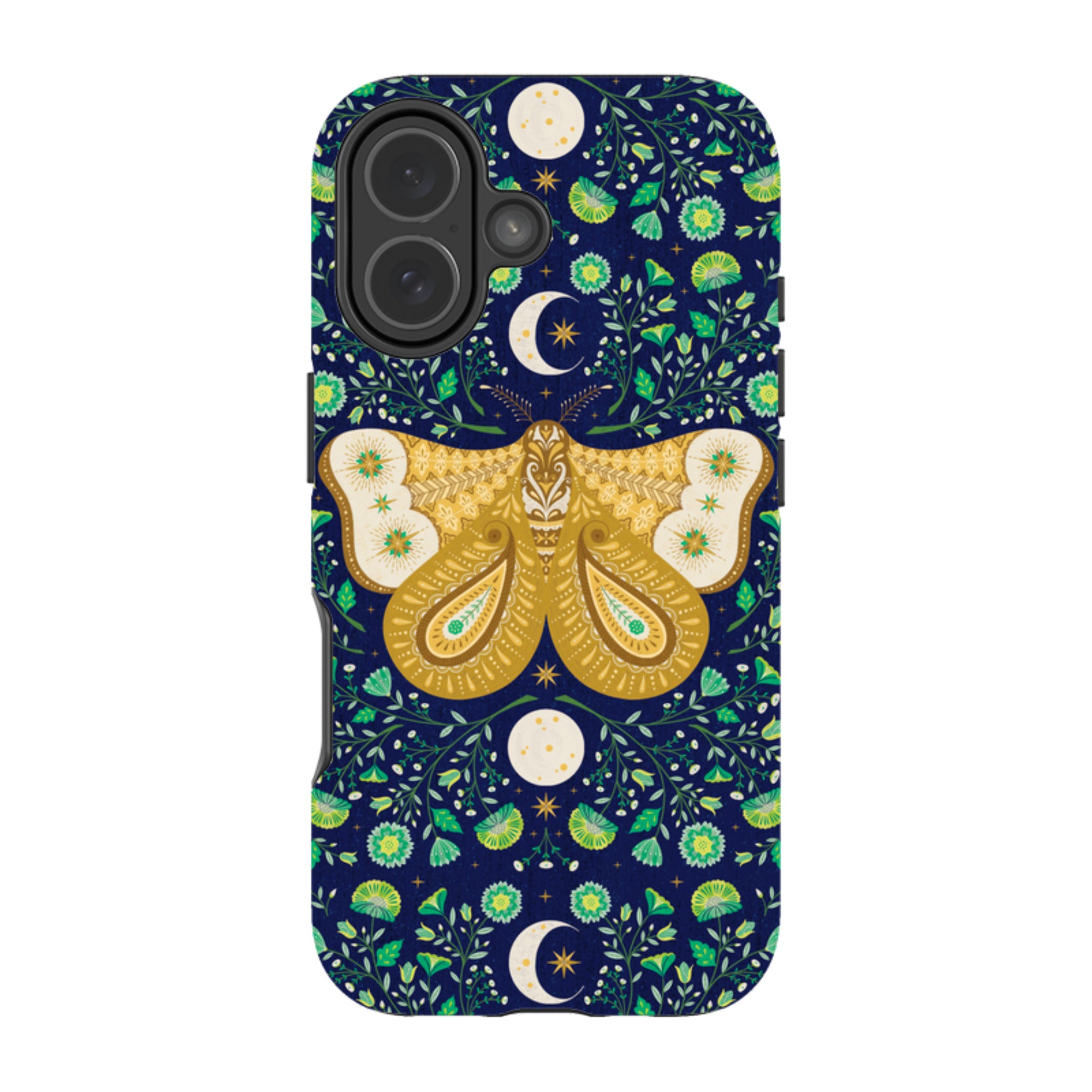 iPhone Tough Case - Moth By Jenny Zemanek