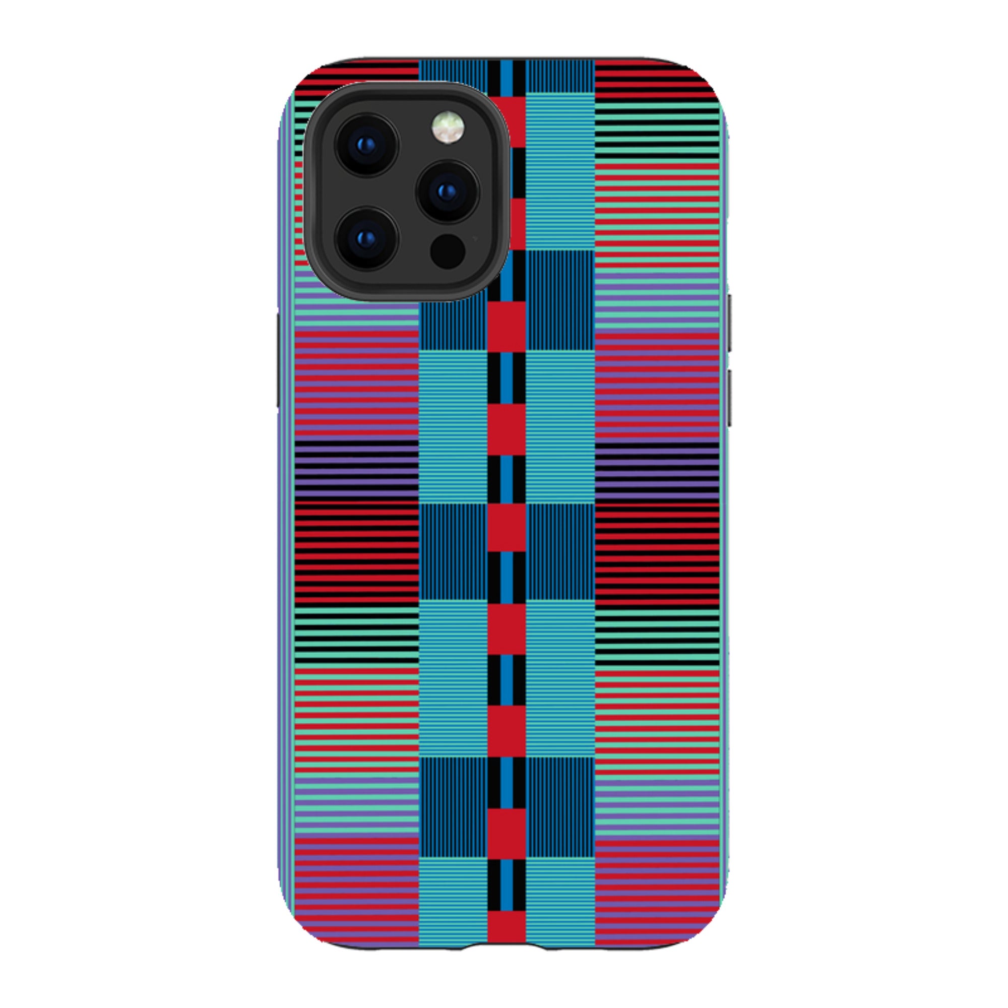 iPhone Tough Case - Indian Stripe By Cressida Bell
