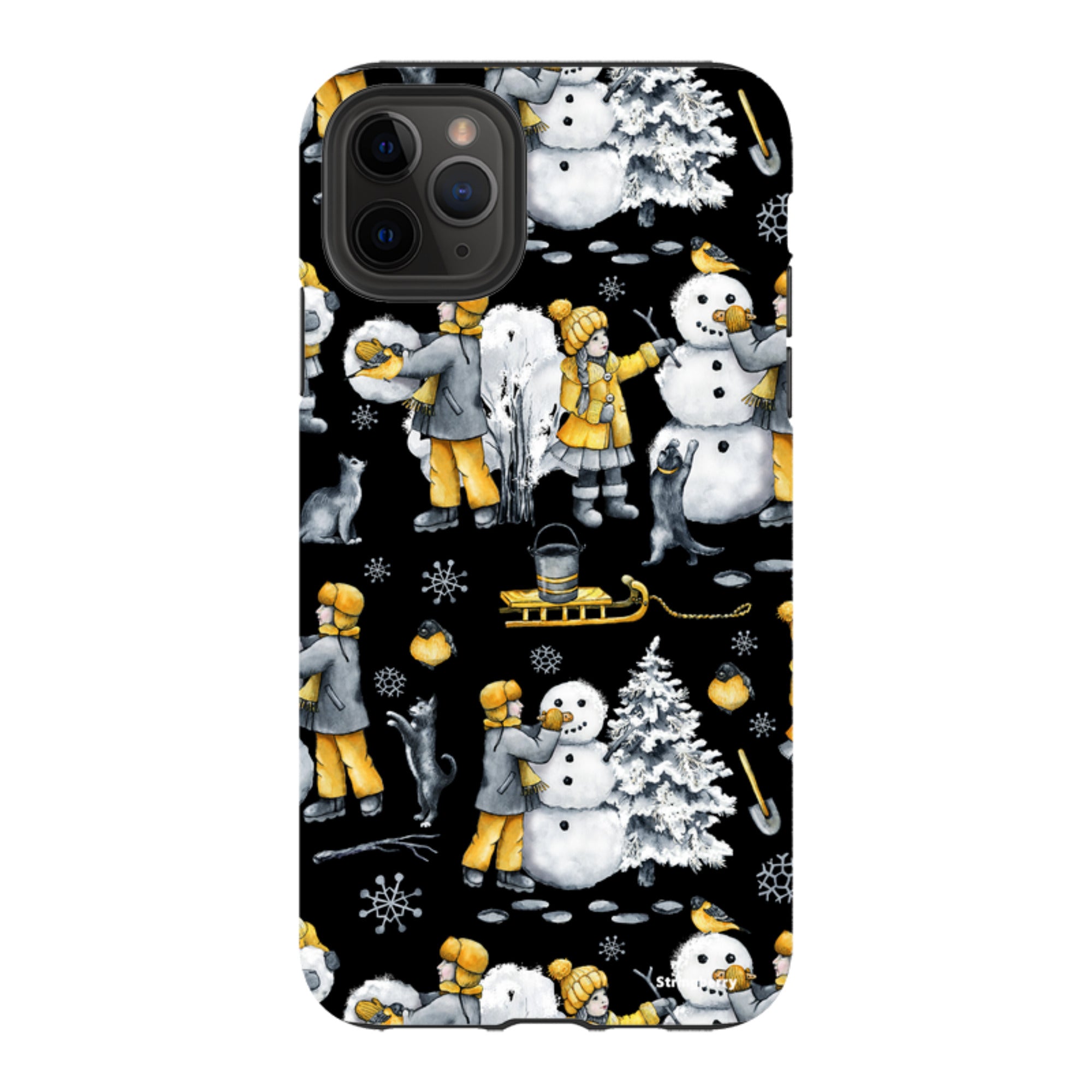 iPhone Tough Case - Me And Snowman