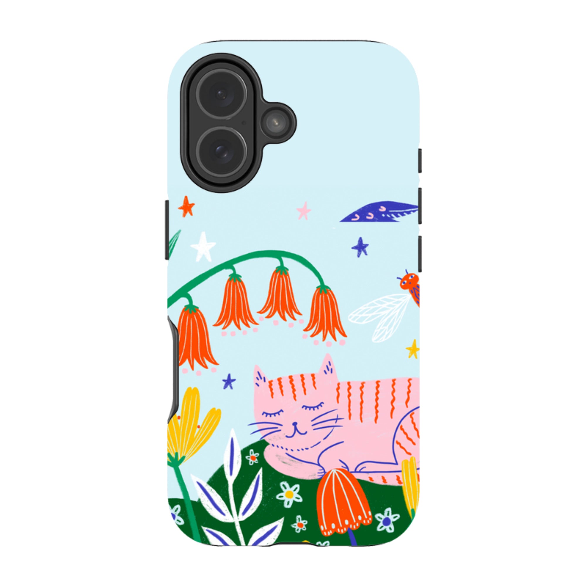 iPhone Tough Case - Cat By Lee Foster Wilson