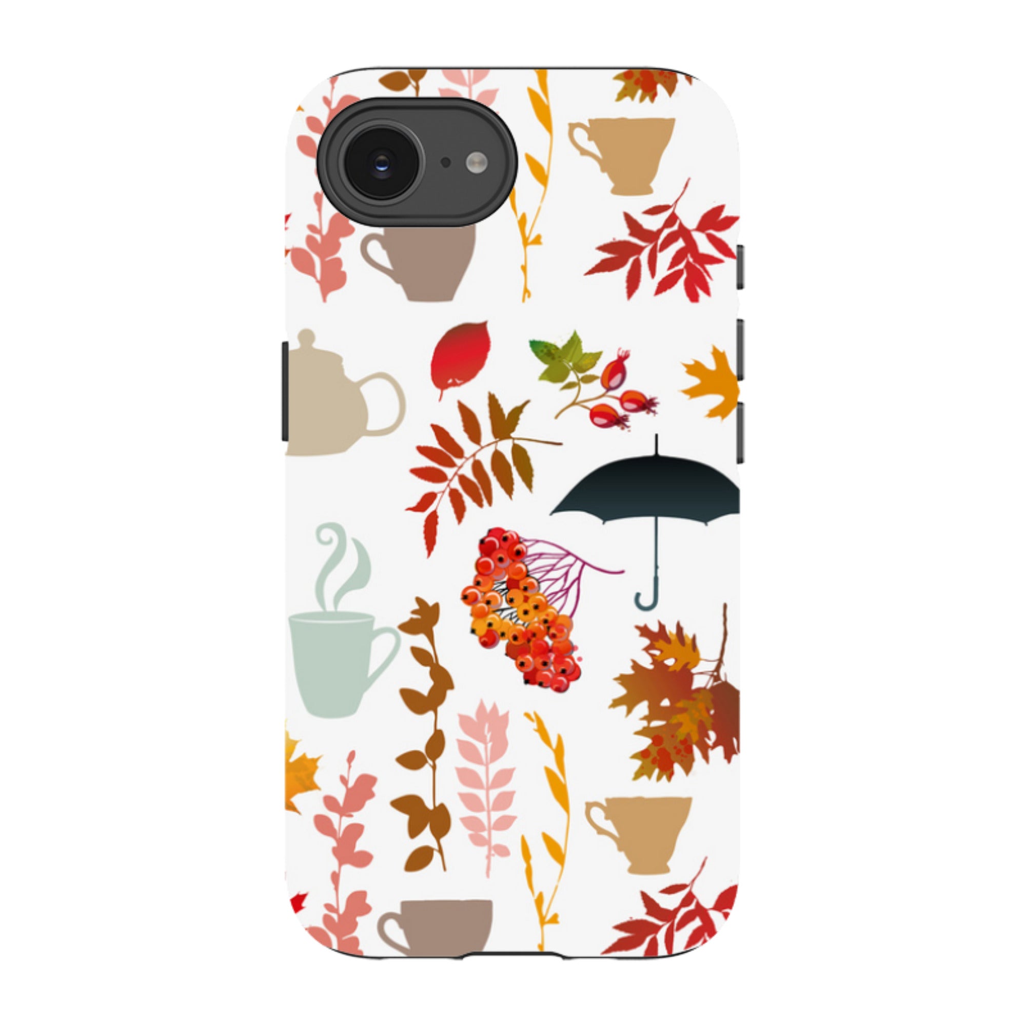 iPhone Tough Case - Autumn Pattern