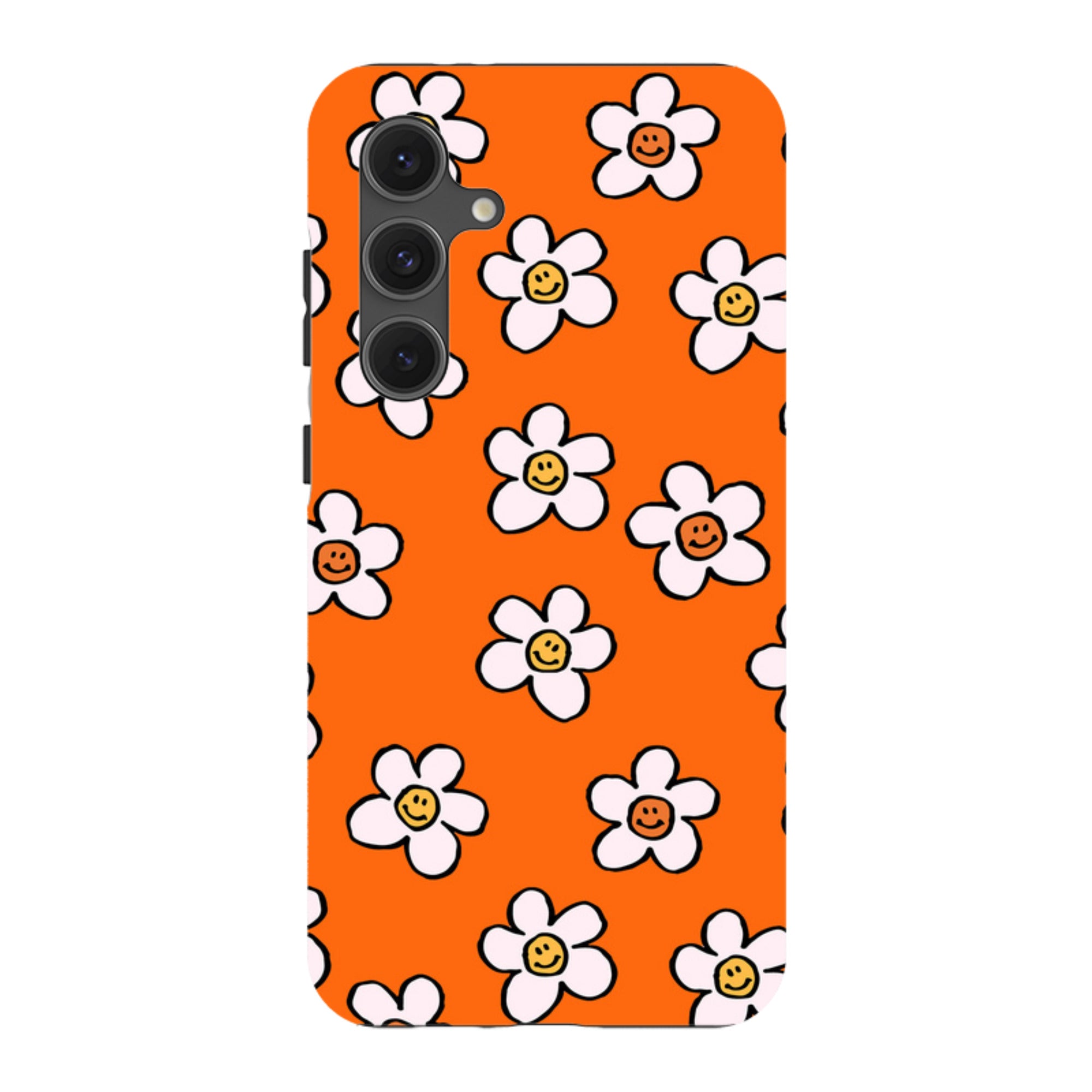 Samsung Tough Case - Smiley Orange
