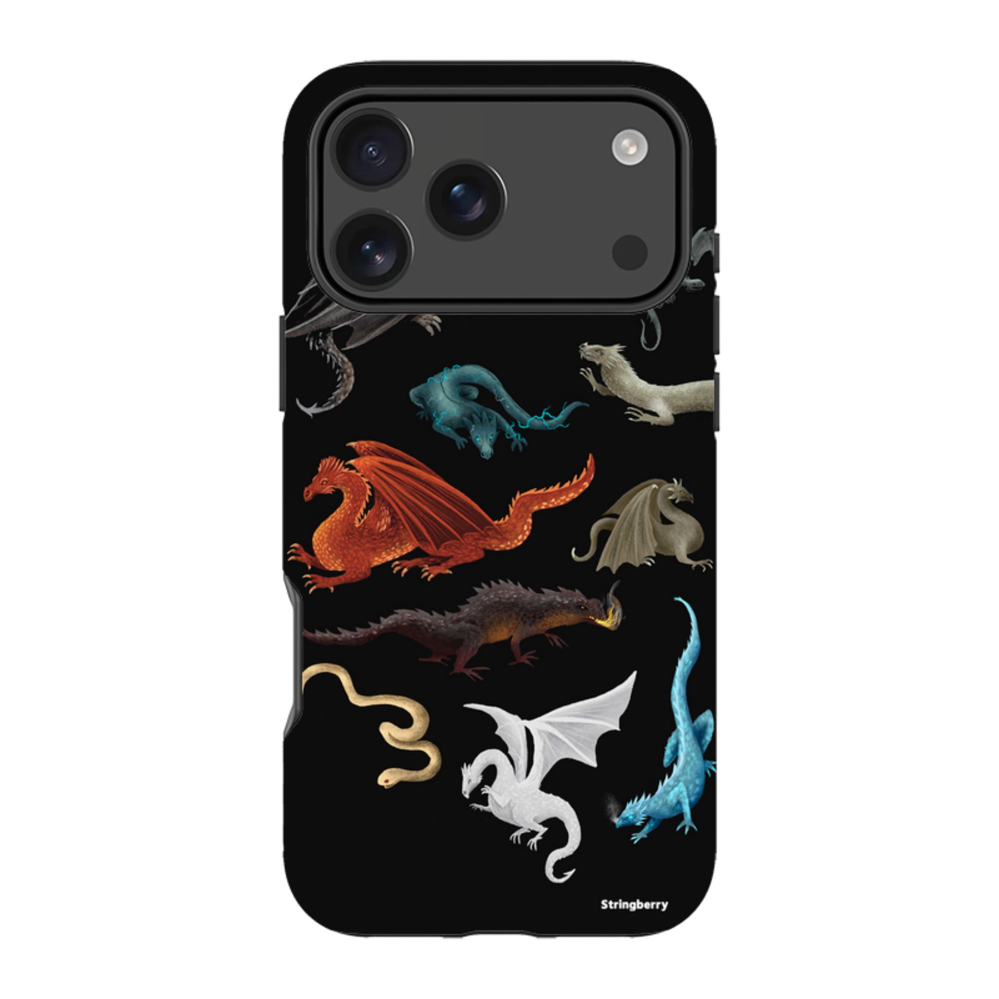 iPhone Tough Case - Dragons, Wyverns, Wyrms By Anna Stead