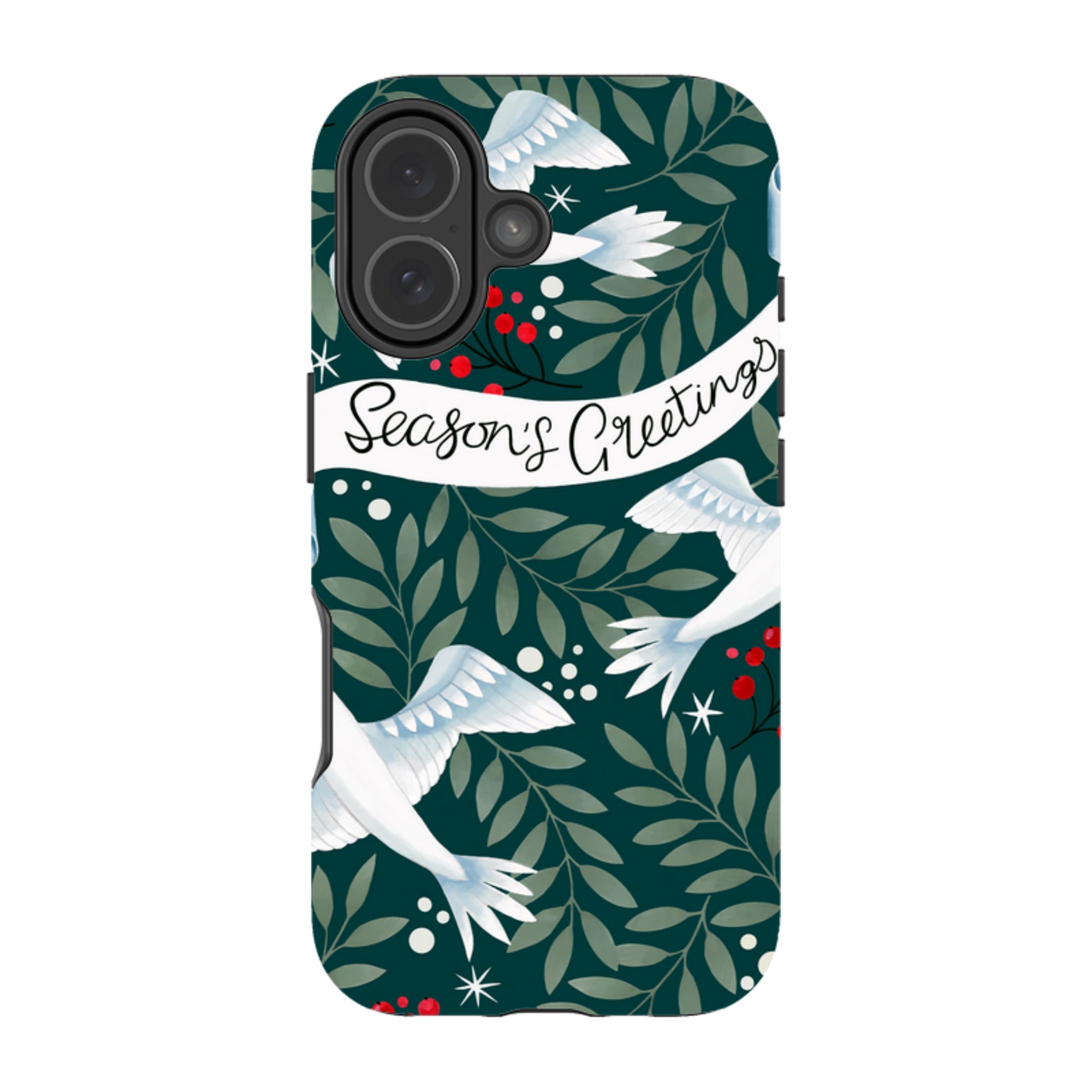 iPhone Tough Case - Seasons Greetings By Bex Parkin