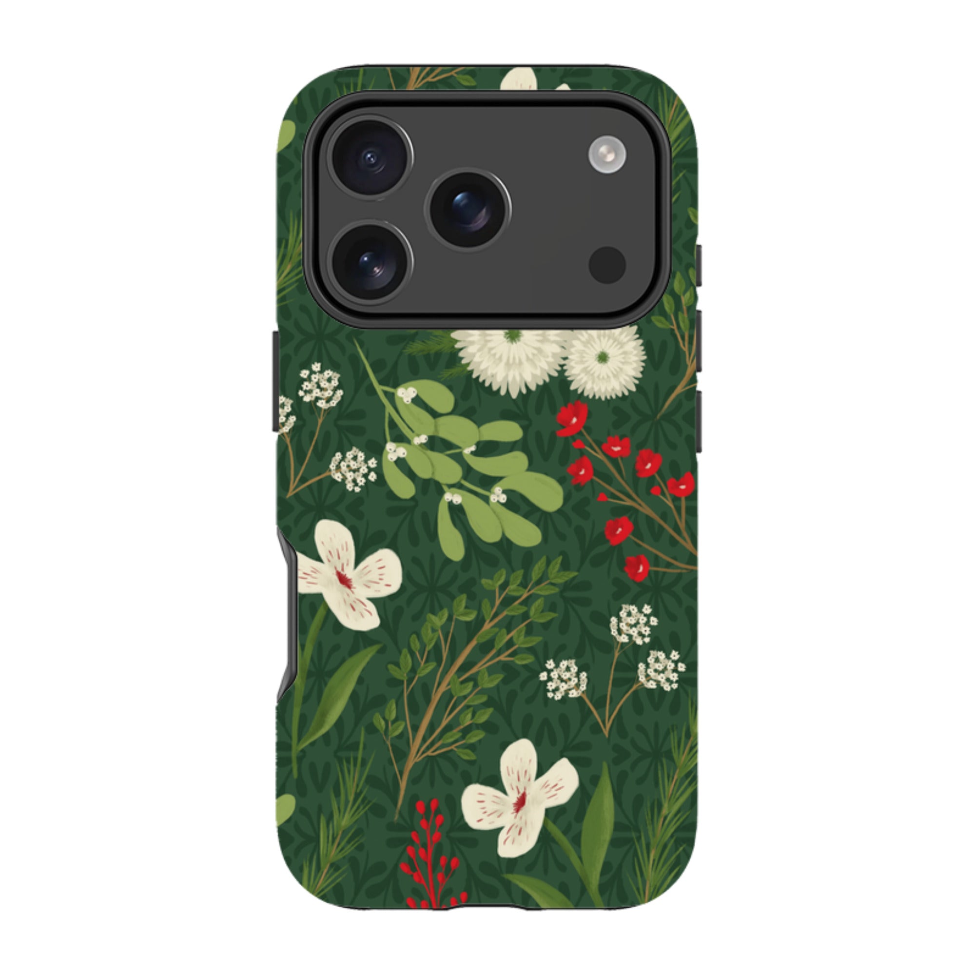 iPhone Tough Case - Holiday Foliage By Abby Jacobs
