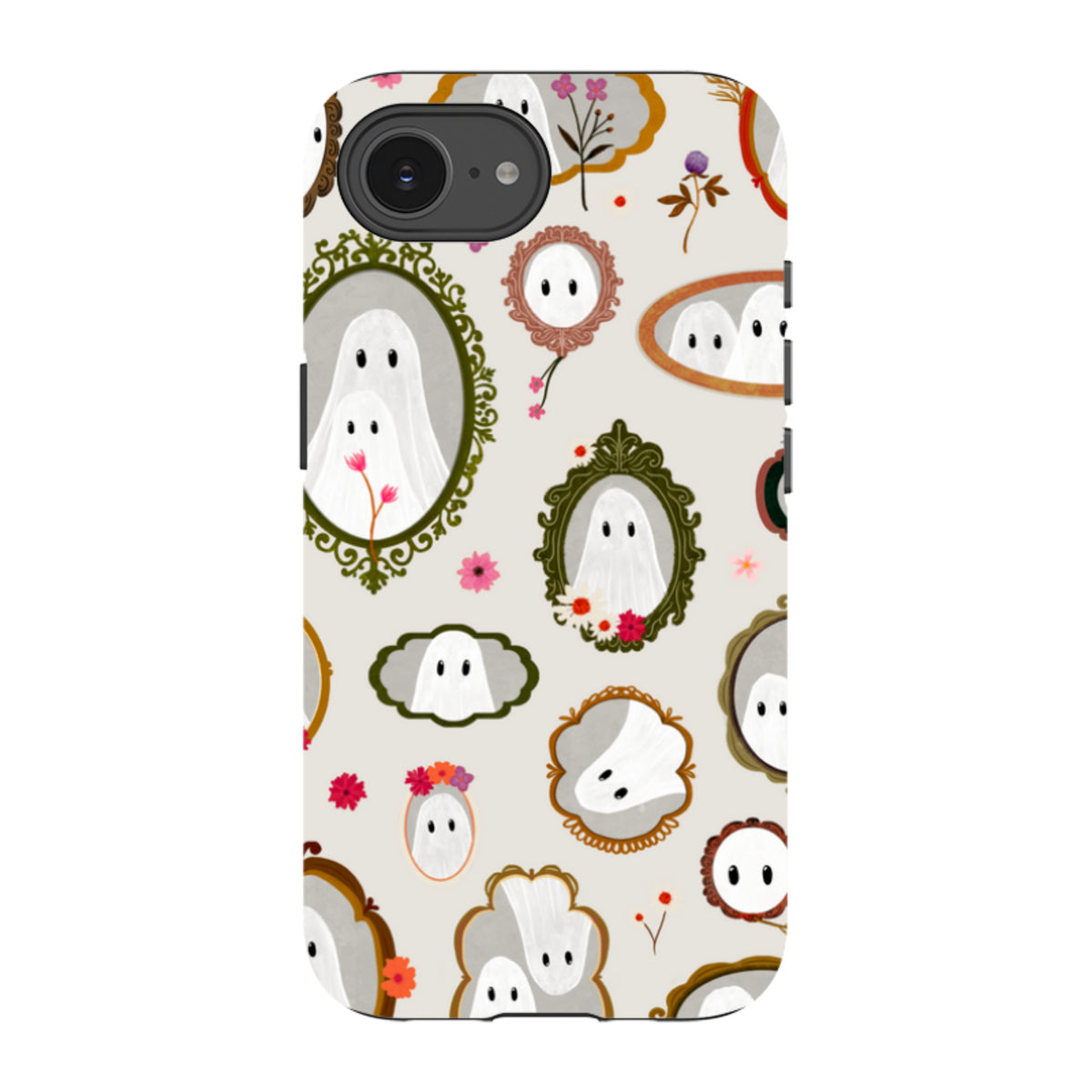 iPhone Tough Case - Framed Ghosts - Stone By Katherine Quinn
