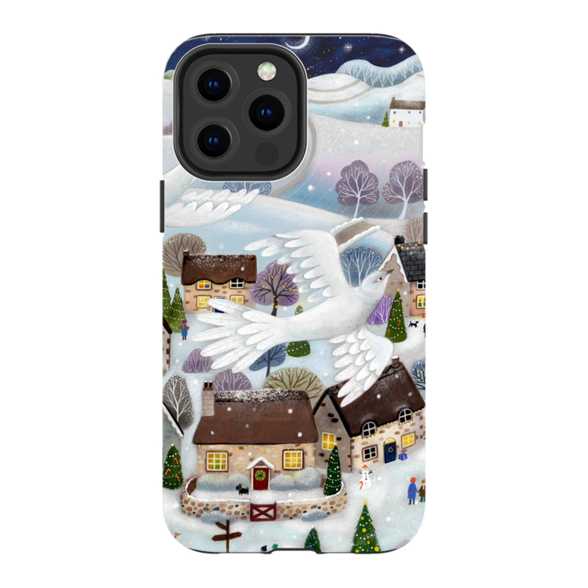 iPhone Tough Case - Advent Doves By Bex Parkin