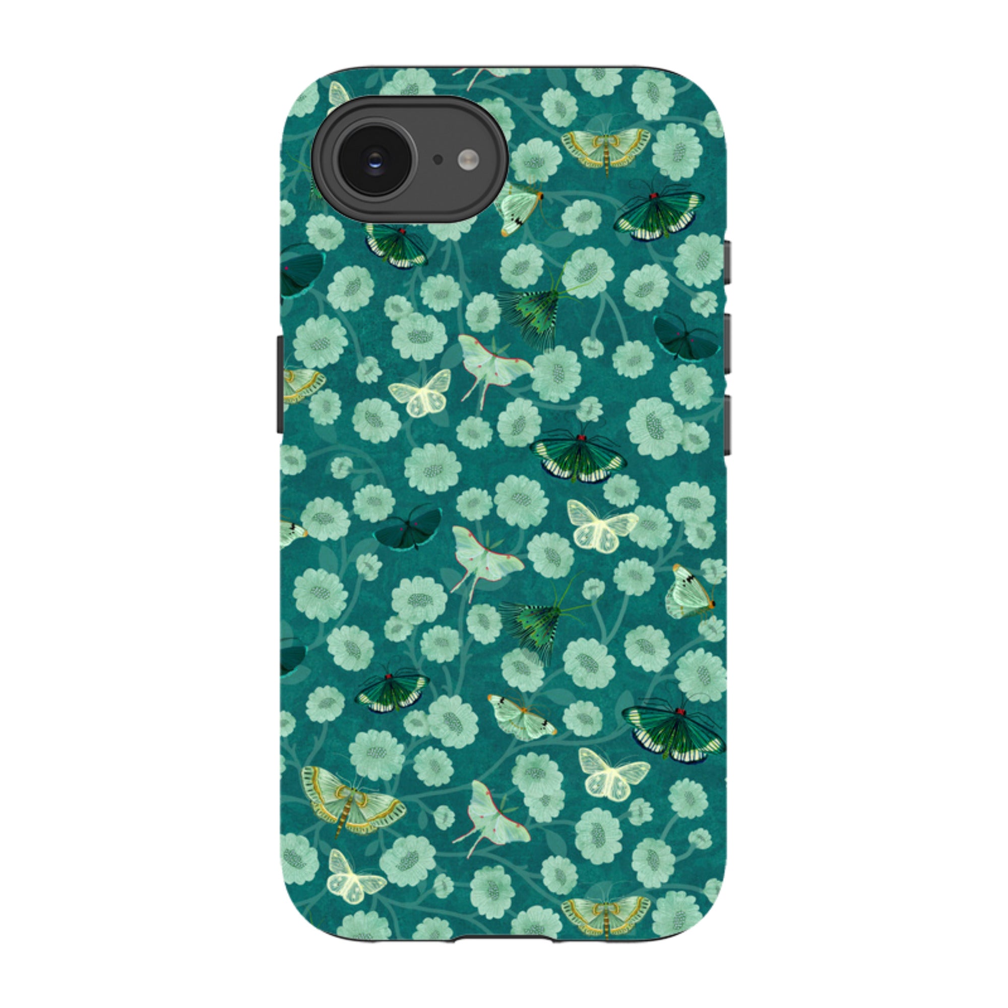 iPhone Tough Case - Small Moths 2 By Katherine Quinn