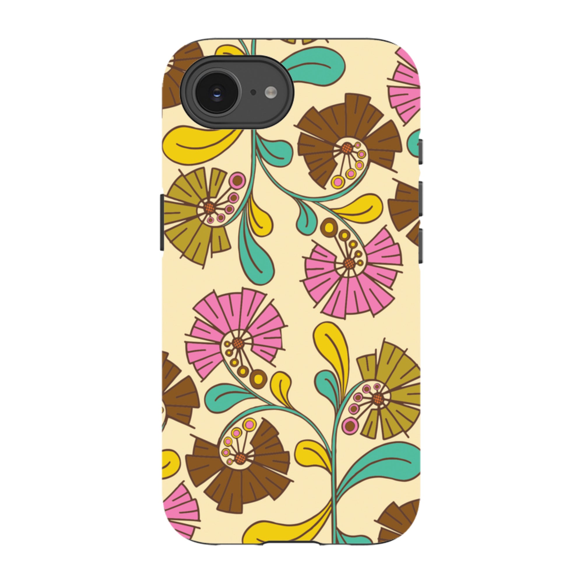 iPhone Tough Case - Fan Flower By Amelia Bowman
