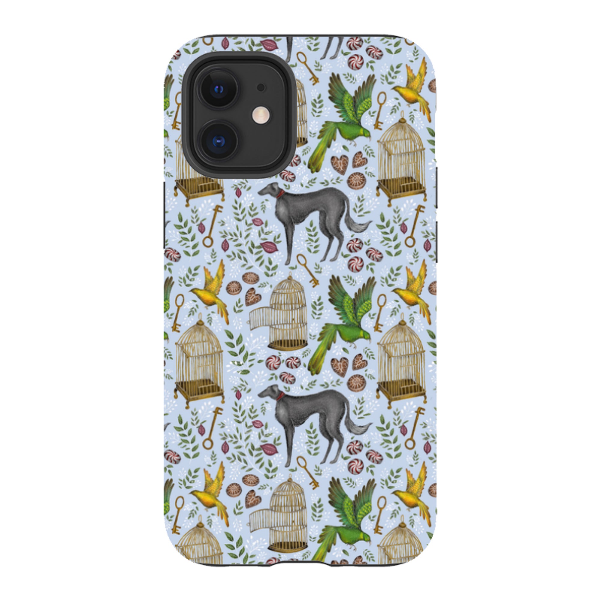 iPhone Tough Case - Amsterdam Blue By Catherine Rowe