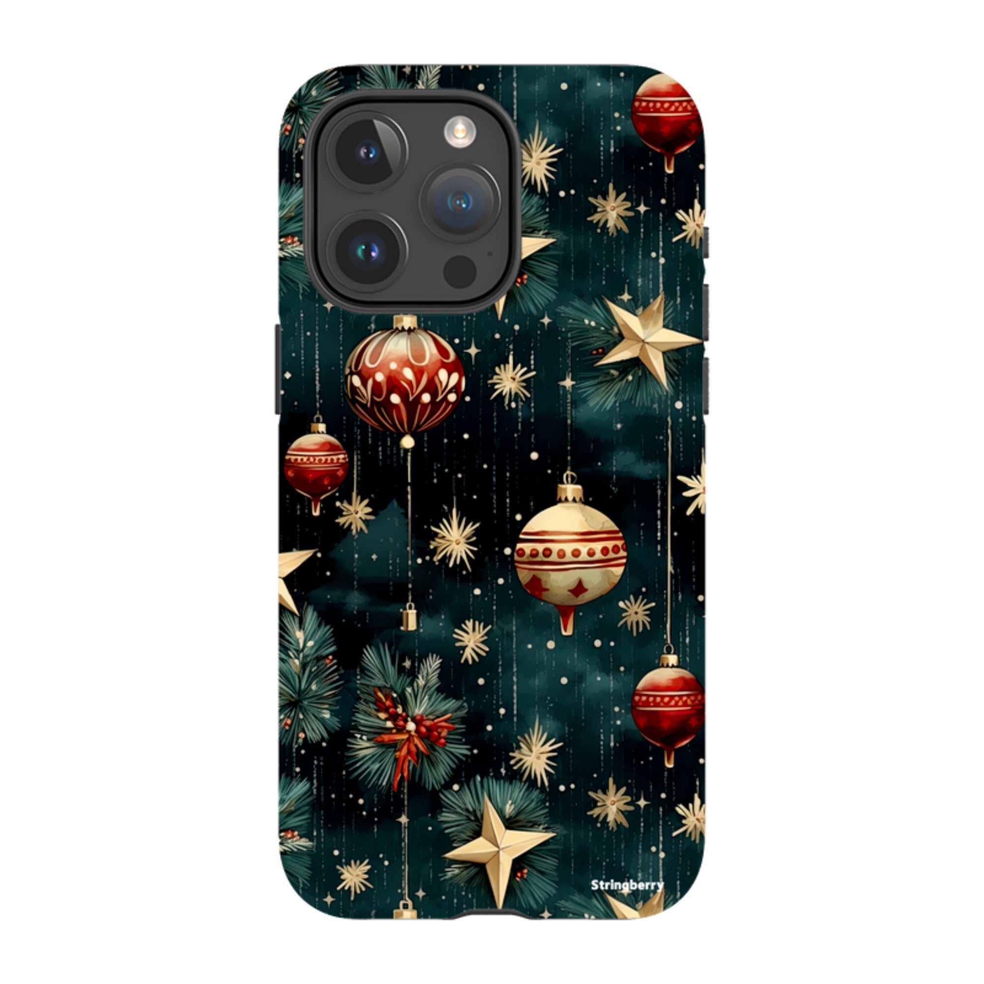 iPhone MagSafe Tough Case -  Christmas Baubles III