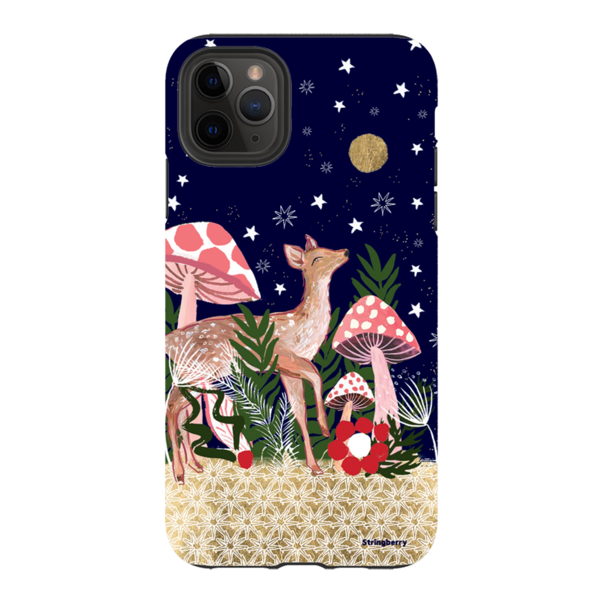 iPhone Tough Case - Deer By Emma Frances Grant