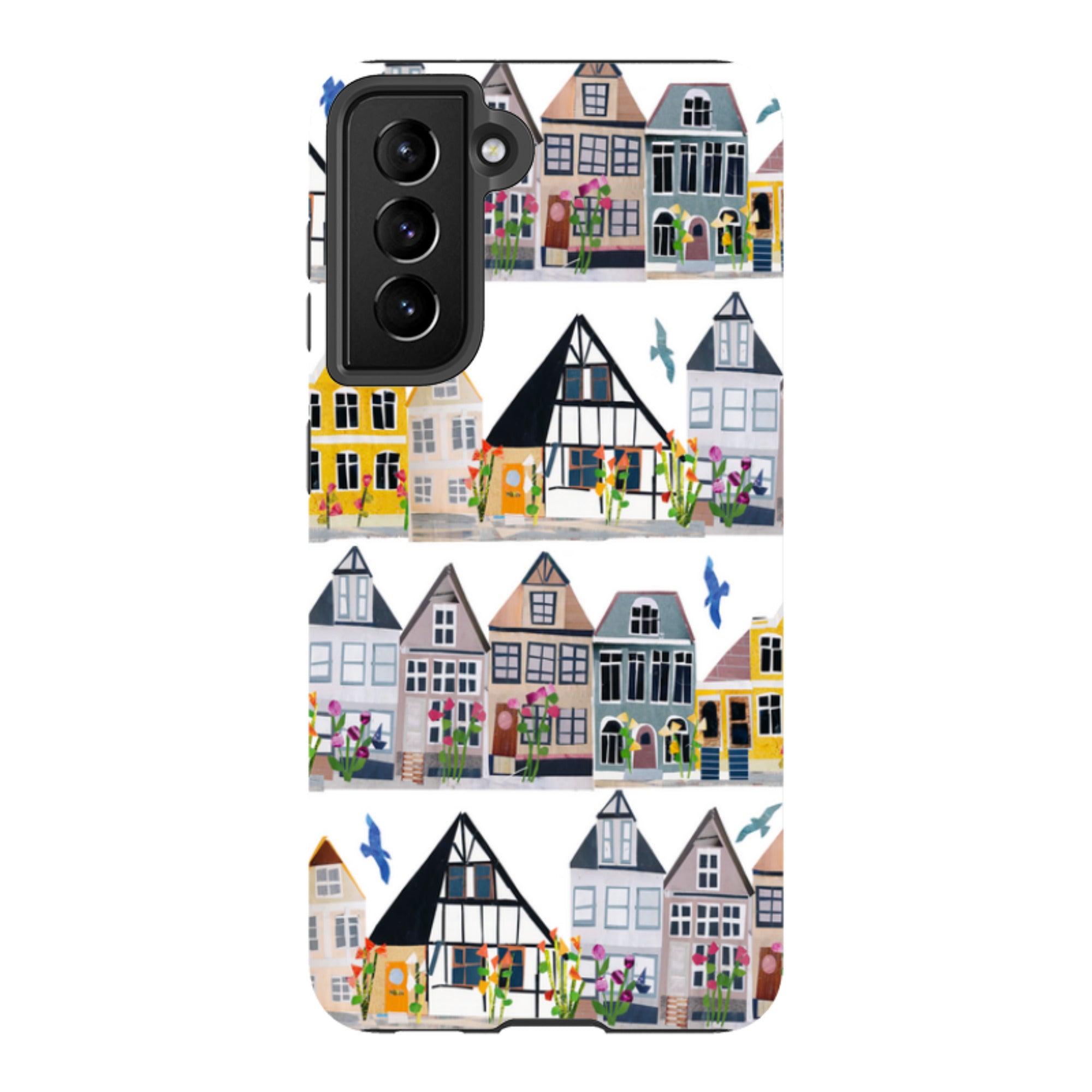 Samsung Tough Case - Danish Houses By Tracey English