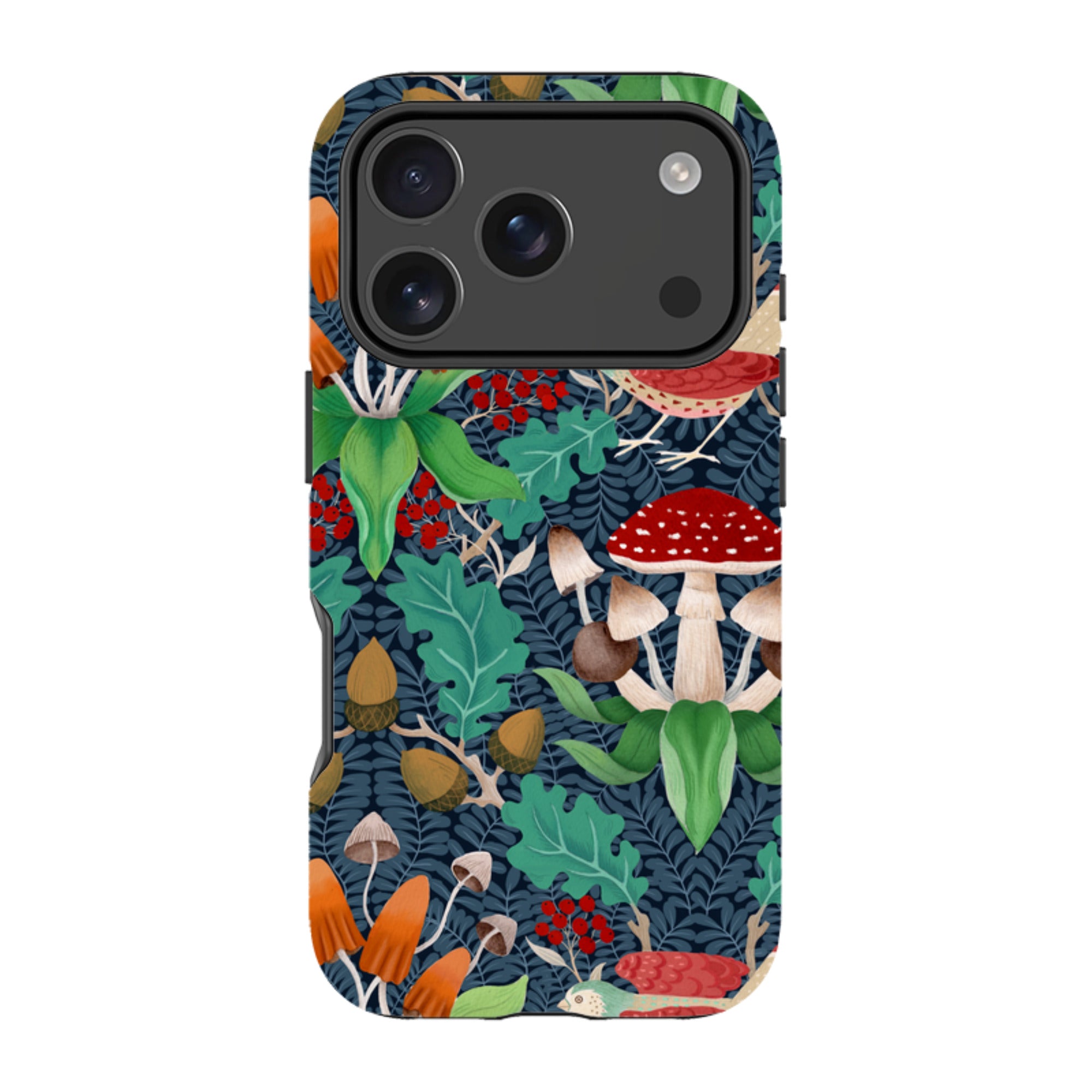 iPhone Tough Case - Mushrooms By Bex Parkin
