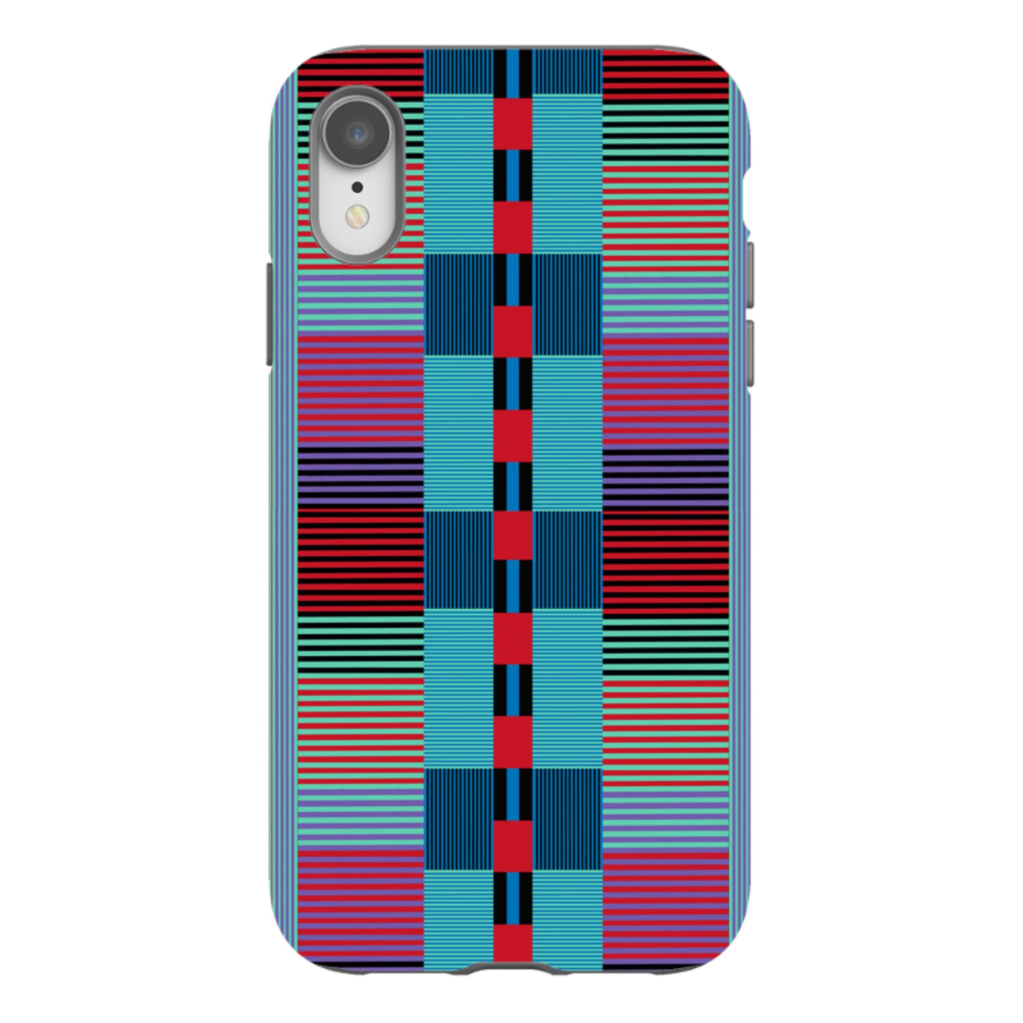 iPhone Tough Case - Indian Stripe By Cressida Bell