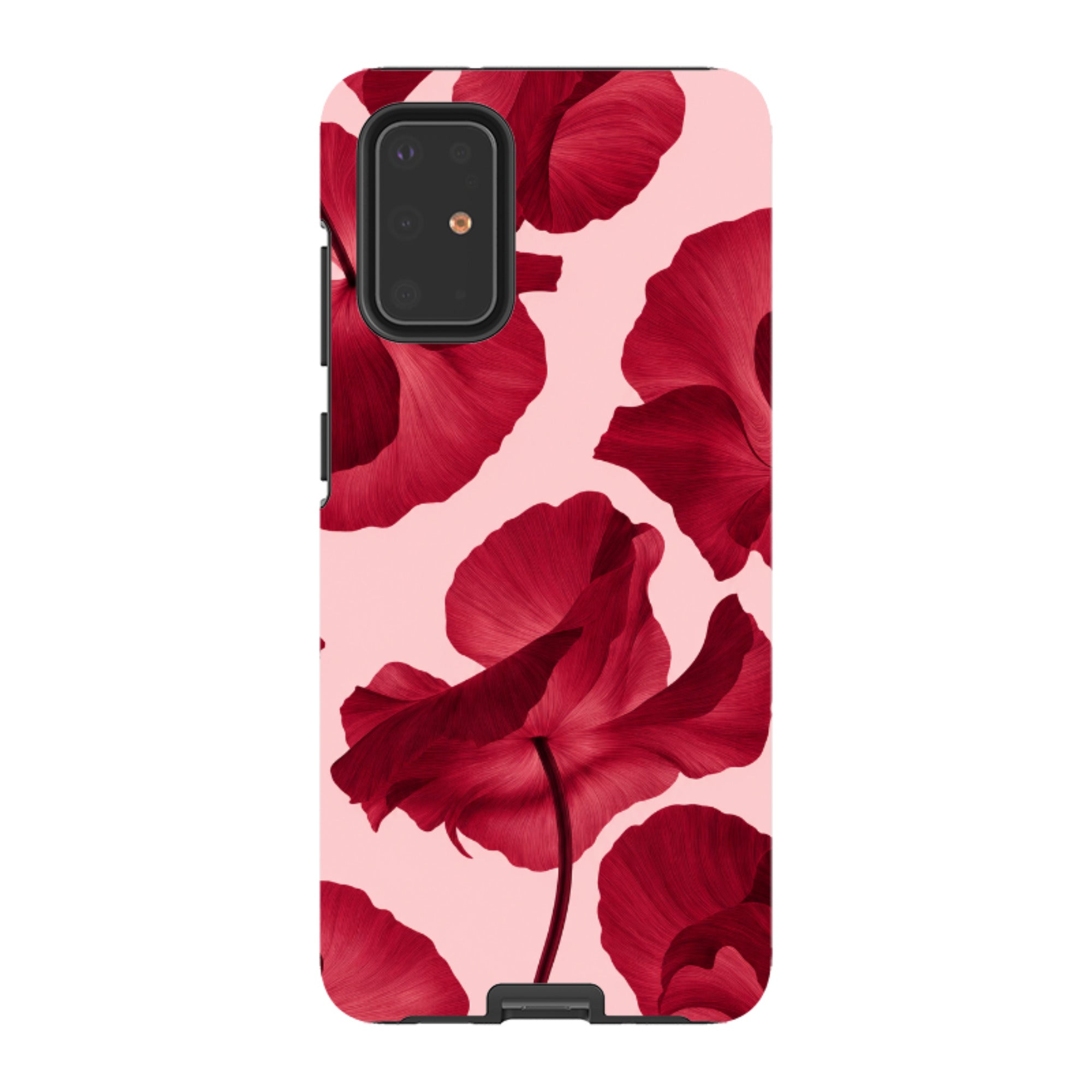 Samsung Tough Case - Burgundy Poppy