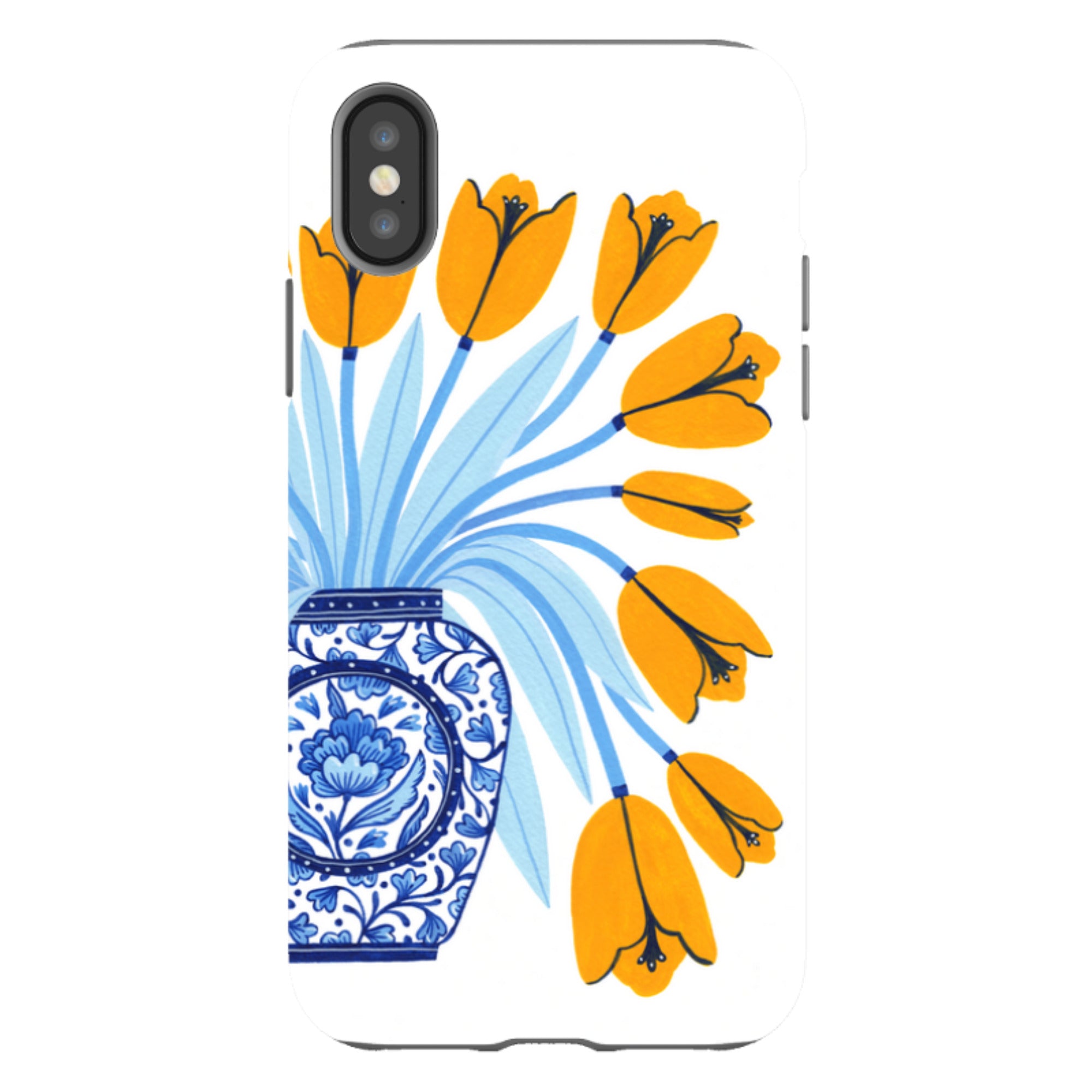 iPhone Tough Case - Tulips By Madalina Andronic