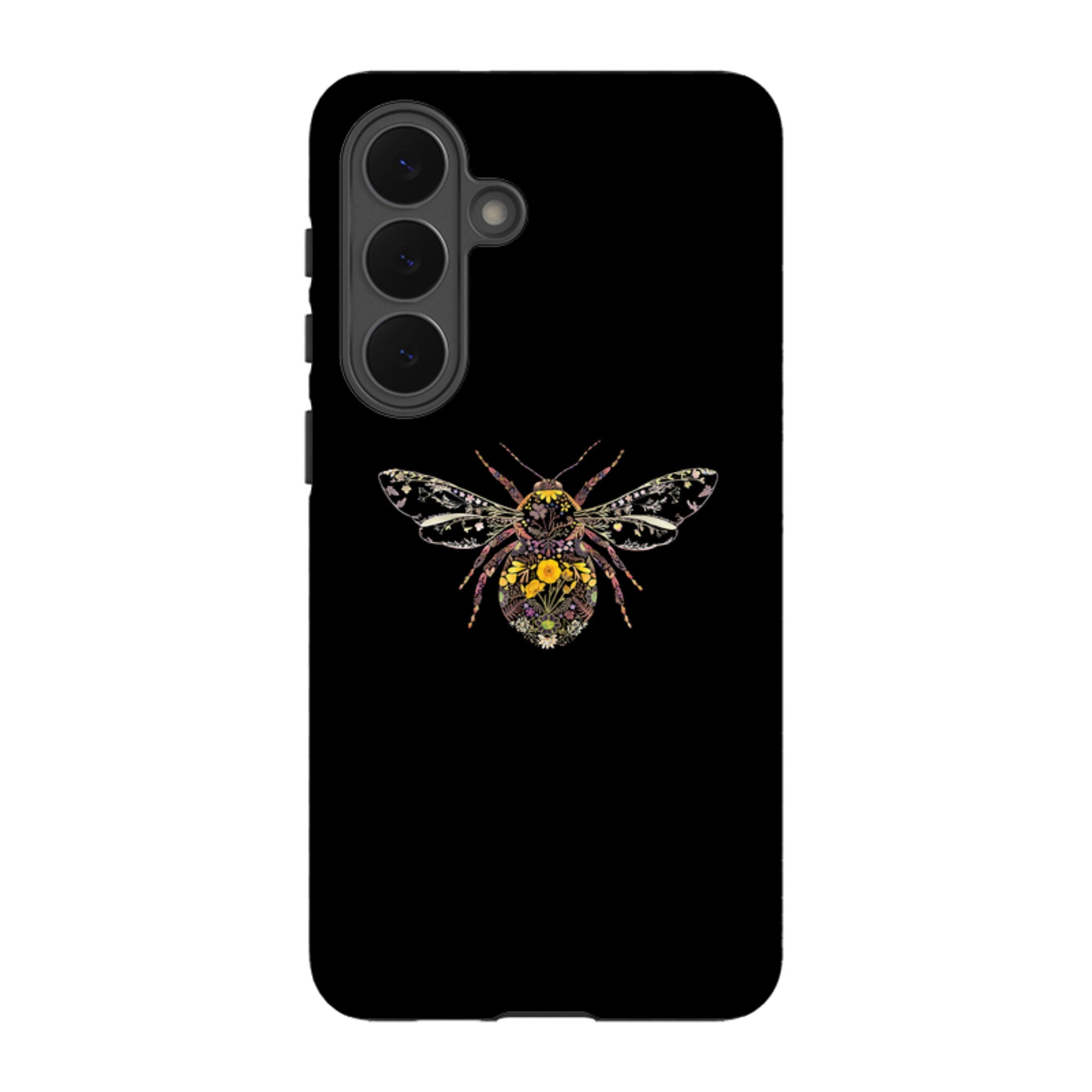 Samsung Tough  Case - Floral Bumble Bee By Helen Ahpornsiri