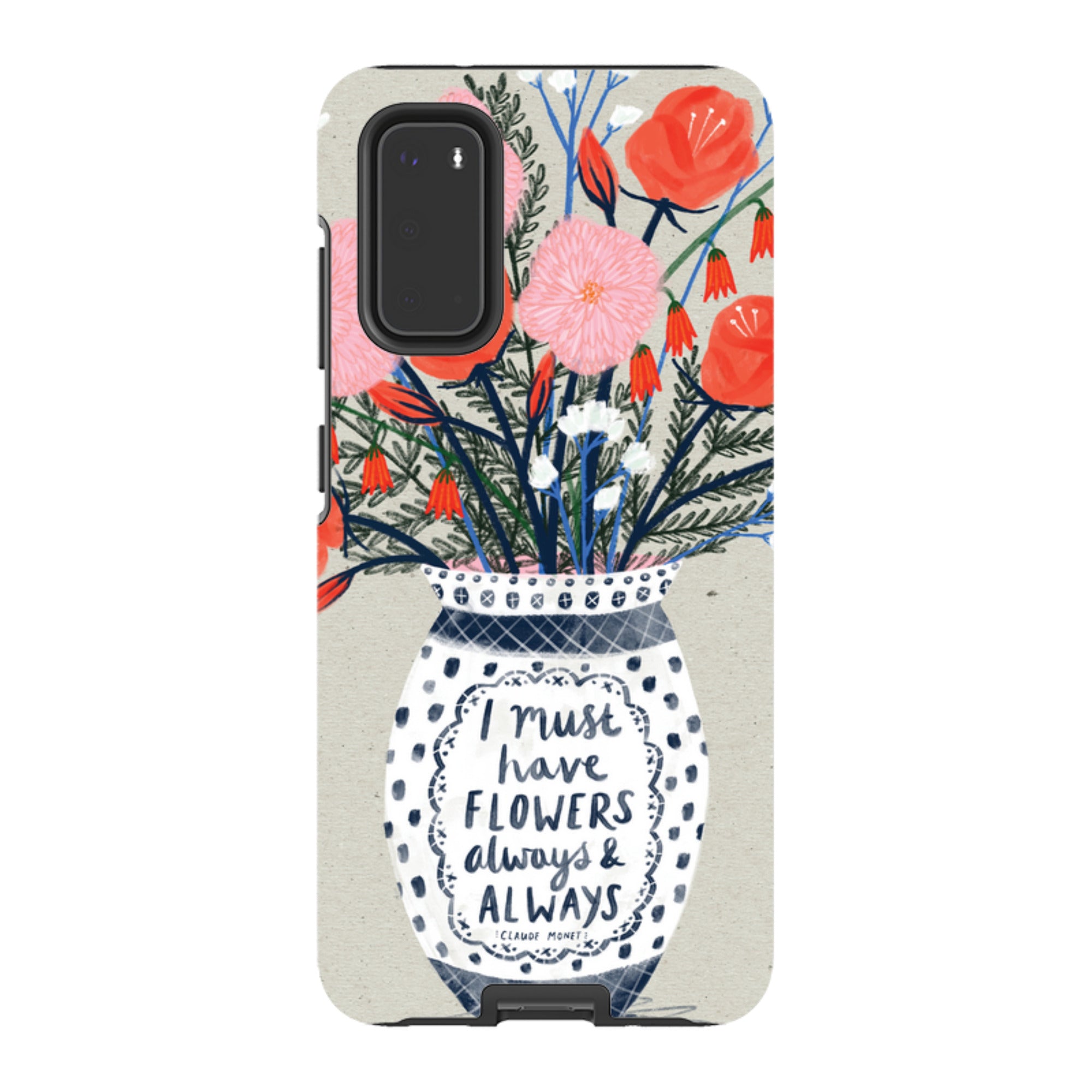 Samsung Tough Case - Flowers Always By Lee Foster Wilson