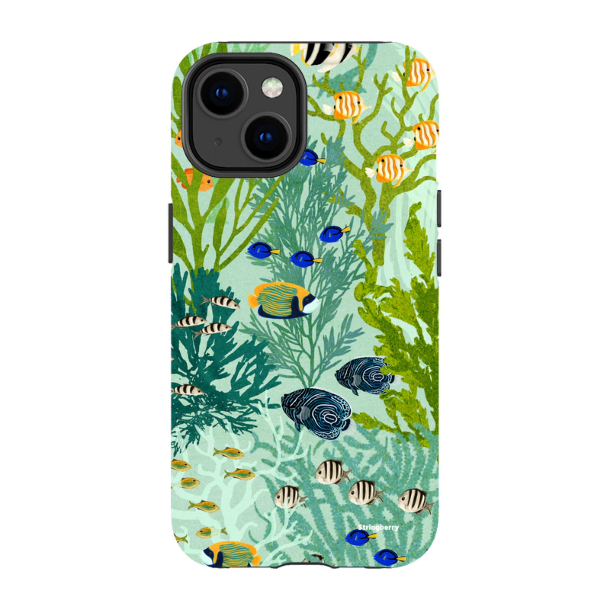iPhone Tough Case - Coral Forest By Katherine Quinn
