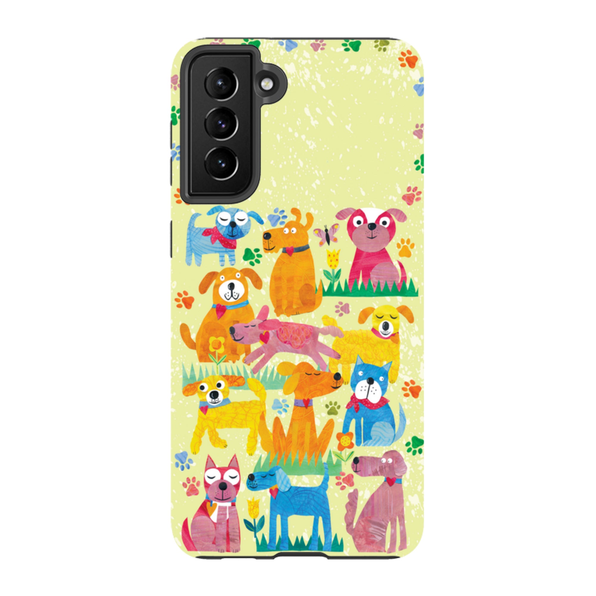 Samsung Tough Case - Dogs In The Park By Tracey English
