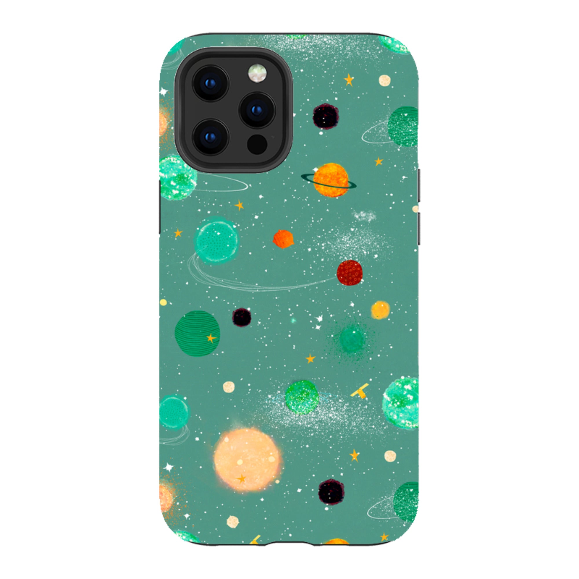 iPhone Tough Case - Far Far Away Green By Katherine Quinn