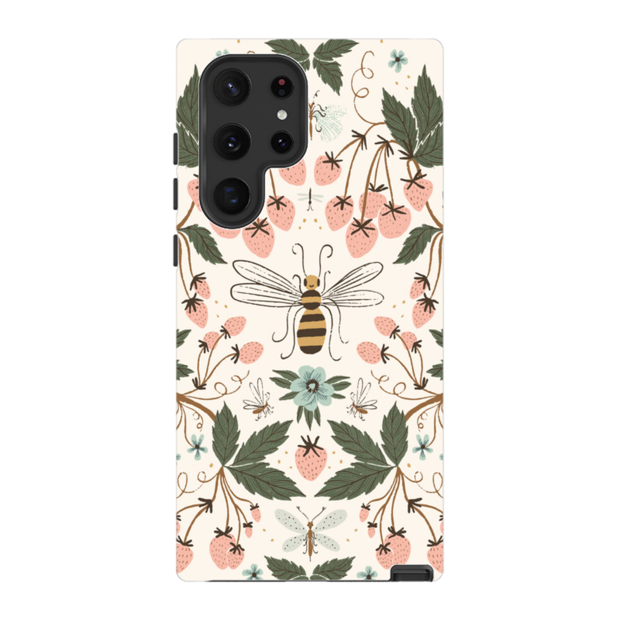 Samsung Tough Case - Bugs And Berries By Meghann Rader